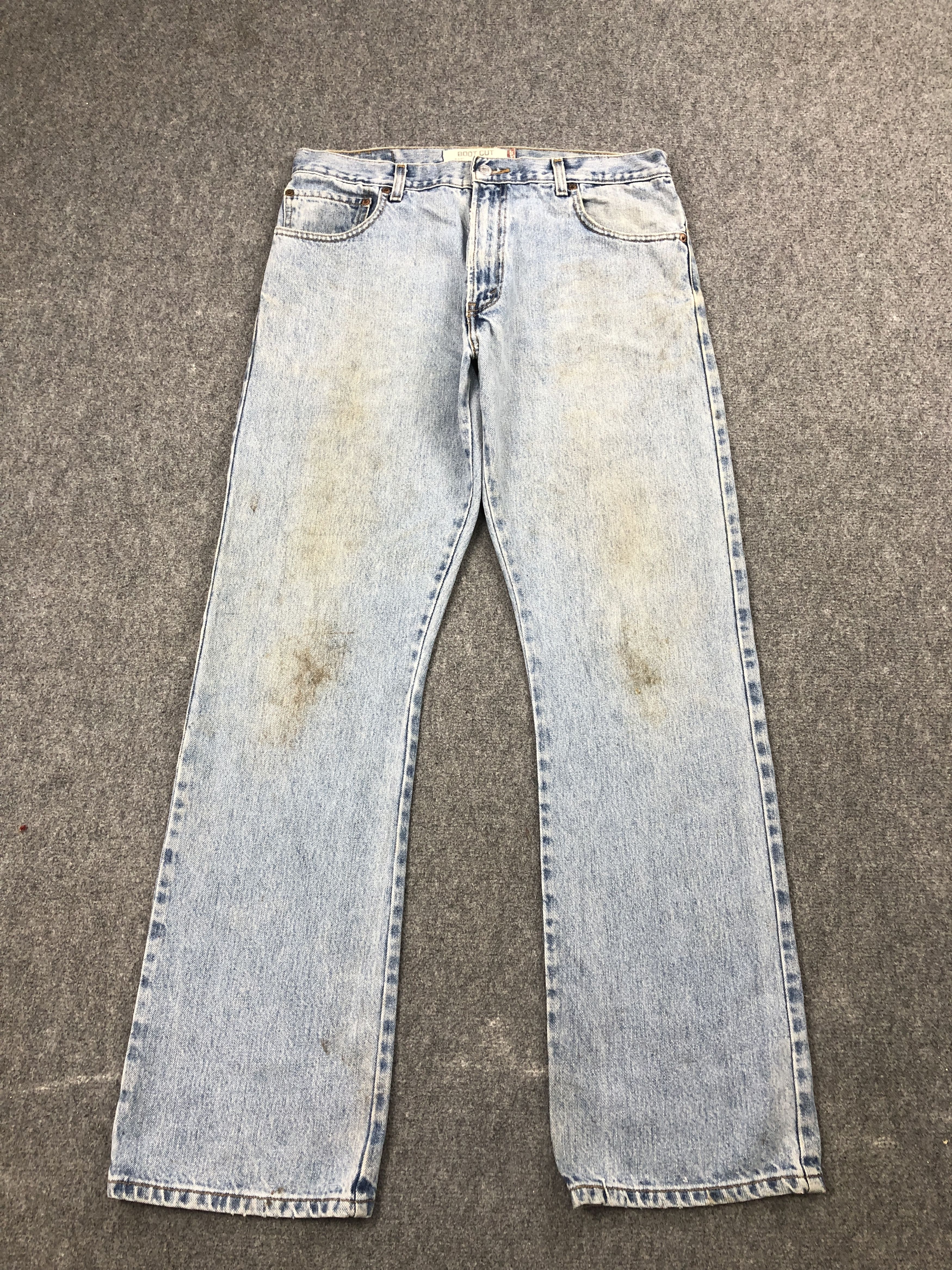 Levi's Vintage Levis 517 Flared Bootcut Jeans DP2452 Size US 35 - 1 Thumbnail