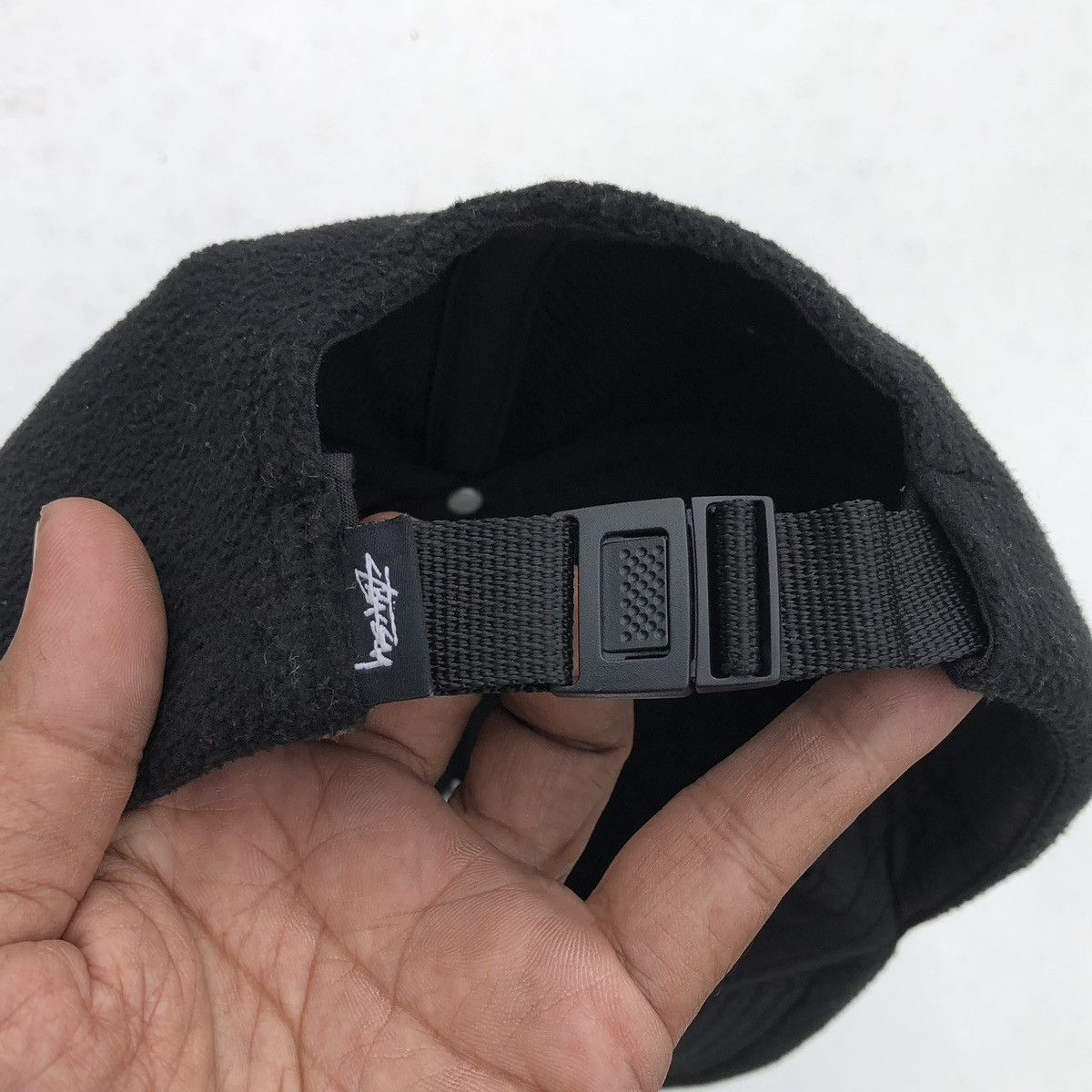 Stussy Stussy Polar Fleece Cap Hat Black Size ONE SIZE - 10 Thumbnail