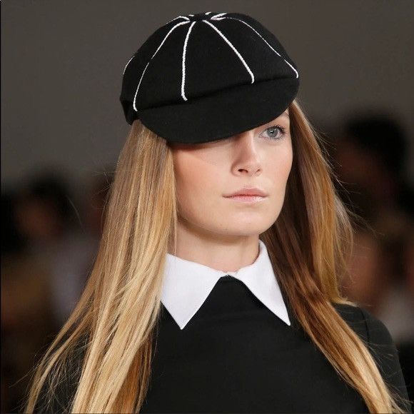 Ralph Lauren × Ralph Lauren Purple Label Ralph Lauren Spring 2014 SS14 Hat Cap by Patricia Underwood Size ONE SIZE - 1 Thumbnail