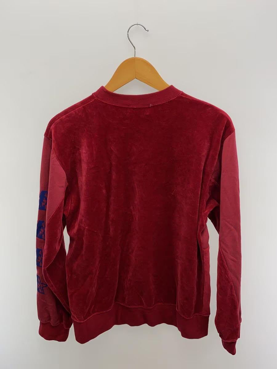 Suede Panel Woman Logo Sweatdshirt