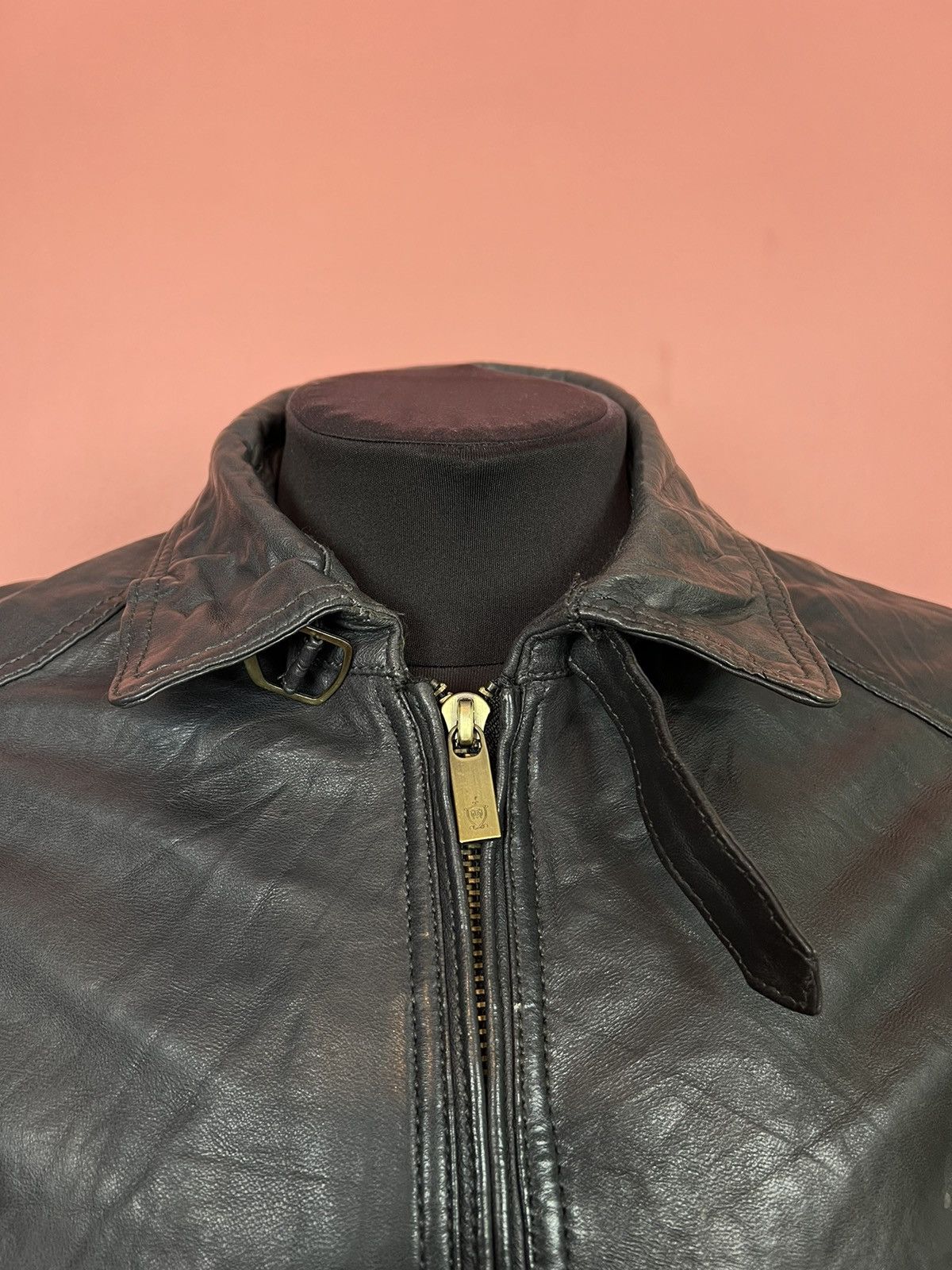 Massimo Dutti Massimo dutti leather jacket hype classic Size US S / EU 44-46 / 1 - 3 Thumbnail