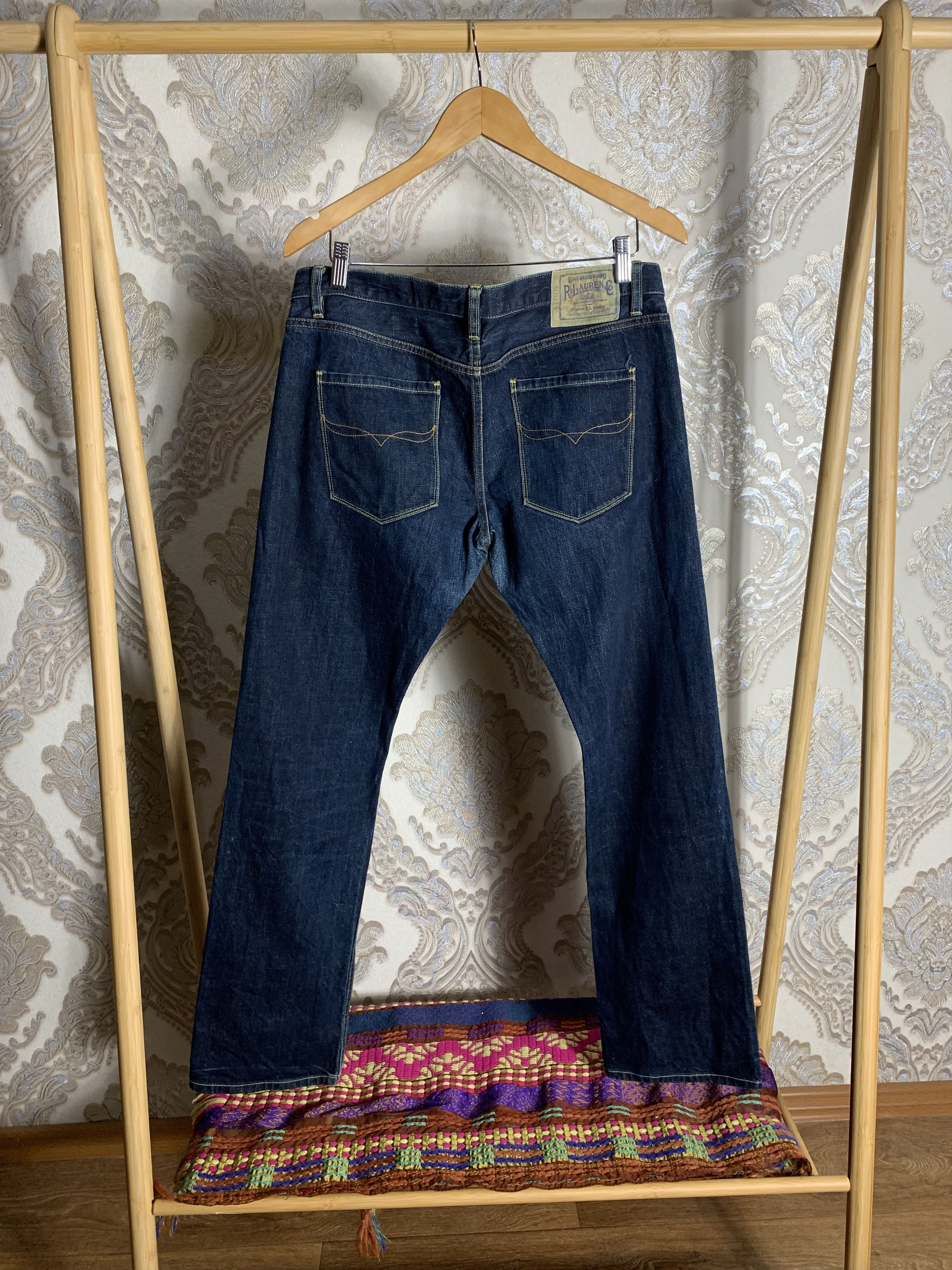 Polo Ralph Lauren VINTAGE POLO RALPH LAUREN SELVEDGE DENIM JEANS Y2K 90s RETRO Size US 31 - 9 Thumbnail