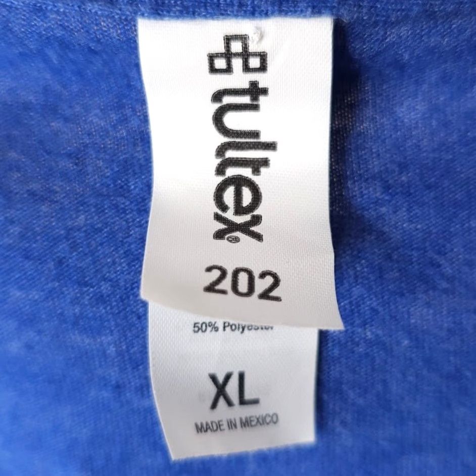 Tultex VINTAGE Noahs Ark T Shirt Mens XL Blue Construction Plans Christian Ark Encounter Size US XL / EU 56 / 4 - 7 Thumbnail
