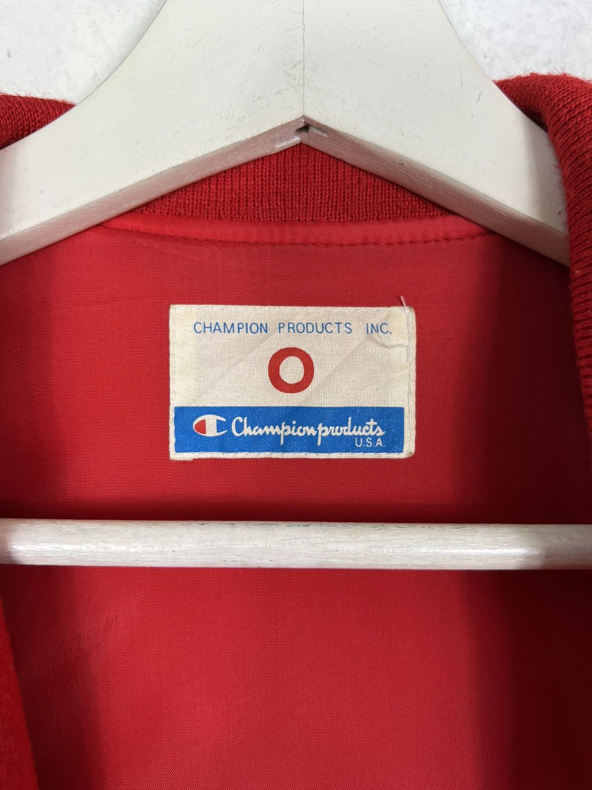 Champion 🔥 1980s VINTAGE CHAMPION VARSITY BOMBER JACKET Size US L / EU 52-54 / 3 - 13 Thumbnail