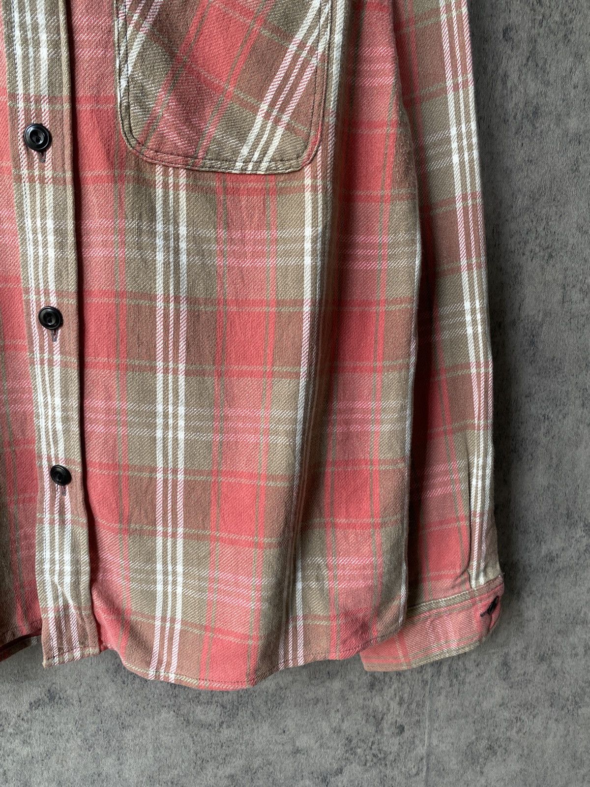 Sugar Cane Vintage Sugar Cane Japan Flannel Shirt Size US M / EU 48-50 / 2 - 6 Thumbnail