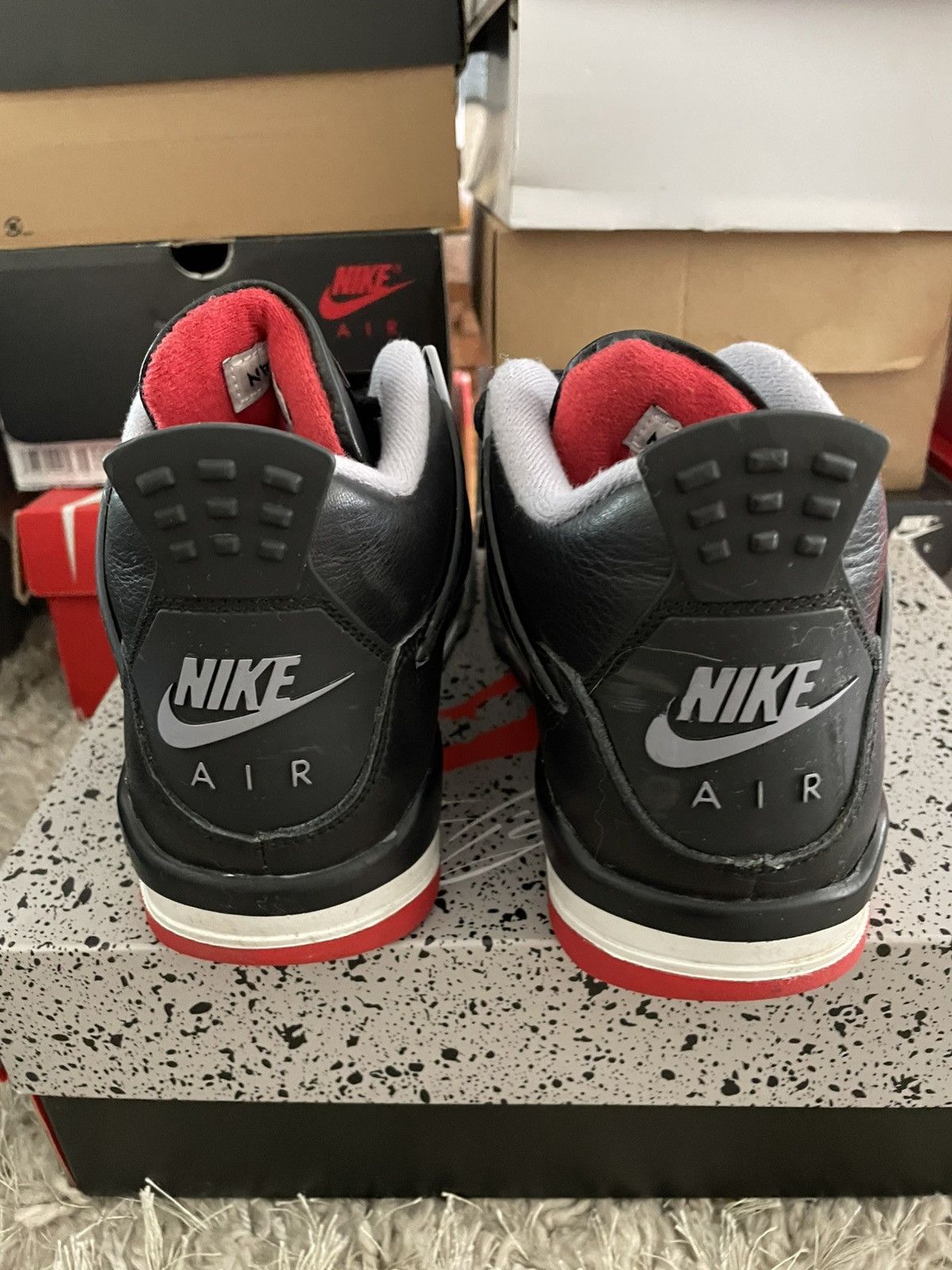 Jordan Brand Jordan 4 Bred Reimagined Size US 5 / EU 37 - 6 Thumbnail