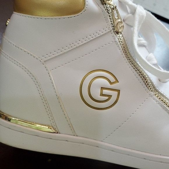 Designer G by Guess Dillin Wedge High Top Athletic Sz. 8.5 Sneaker Size US 8.5 / IT 38.5 - 5 Thumbnail