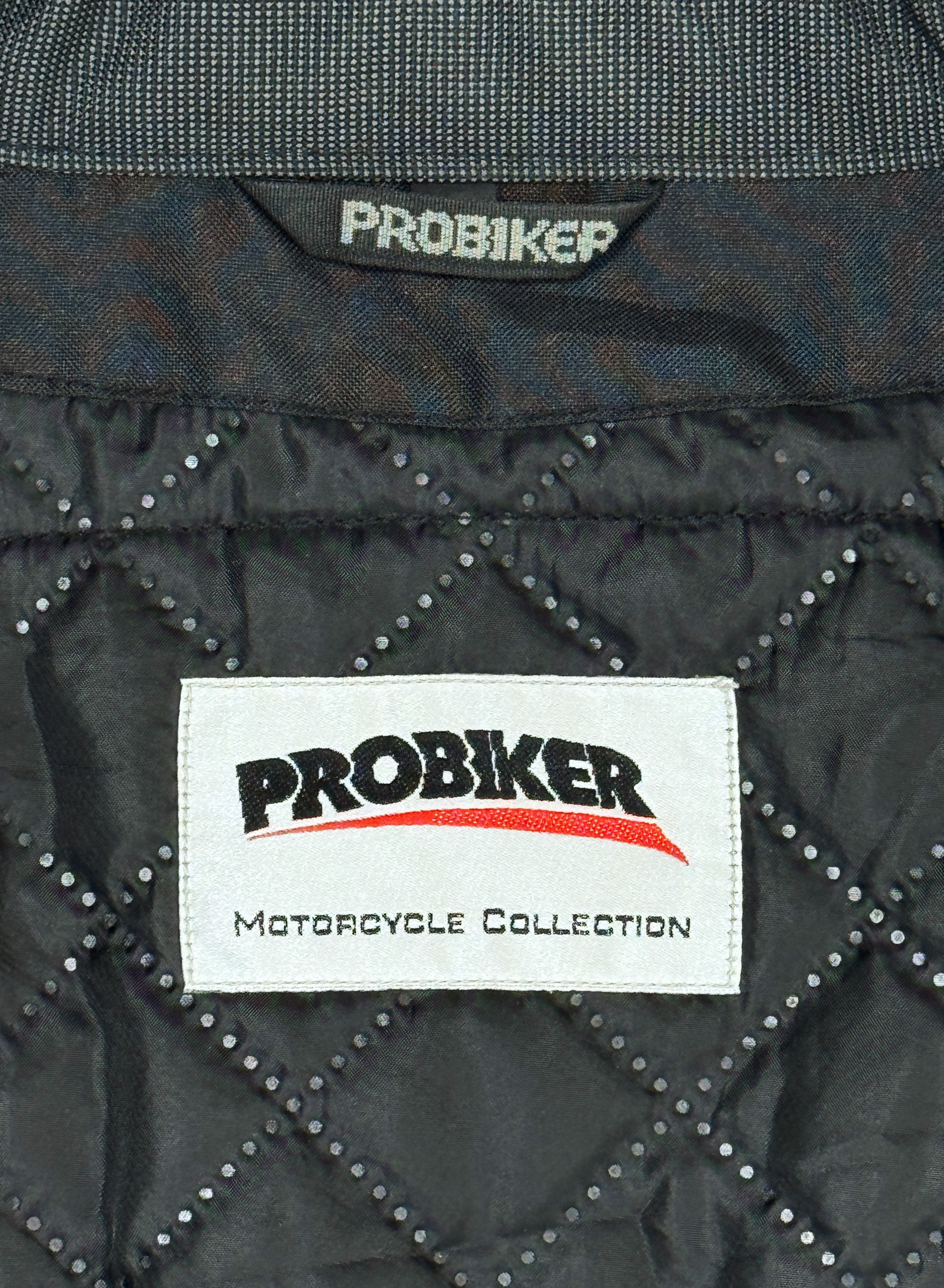 Vintage Probiker High Speed Racing Moto Jacket NGK Castrol LSL Size US L / EU 52-54 / 3 - 9 Thumbnail