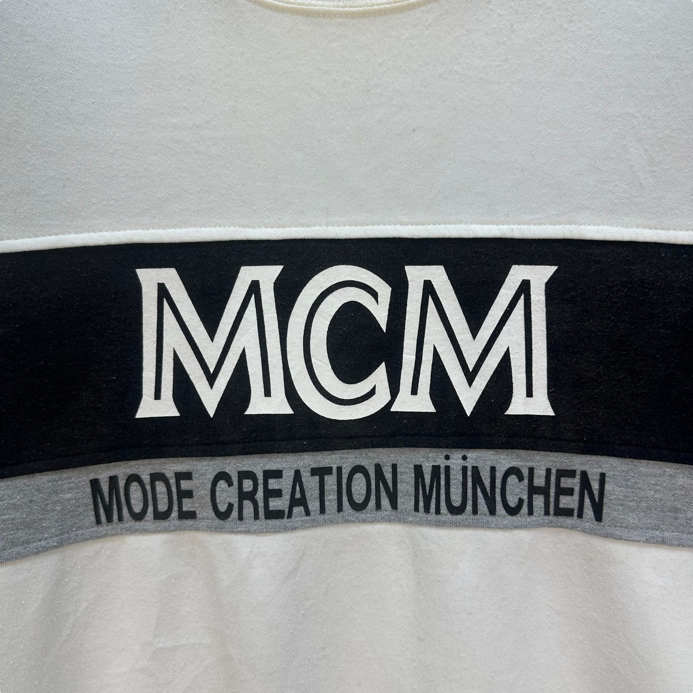 MCM MCM O.T.C BIG LOGO SWEATSHIRTS #8435-008 Size US L / EU 52-54 / 3 - 3 Thumbnail