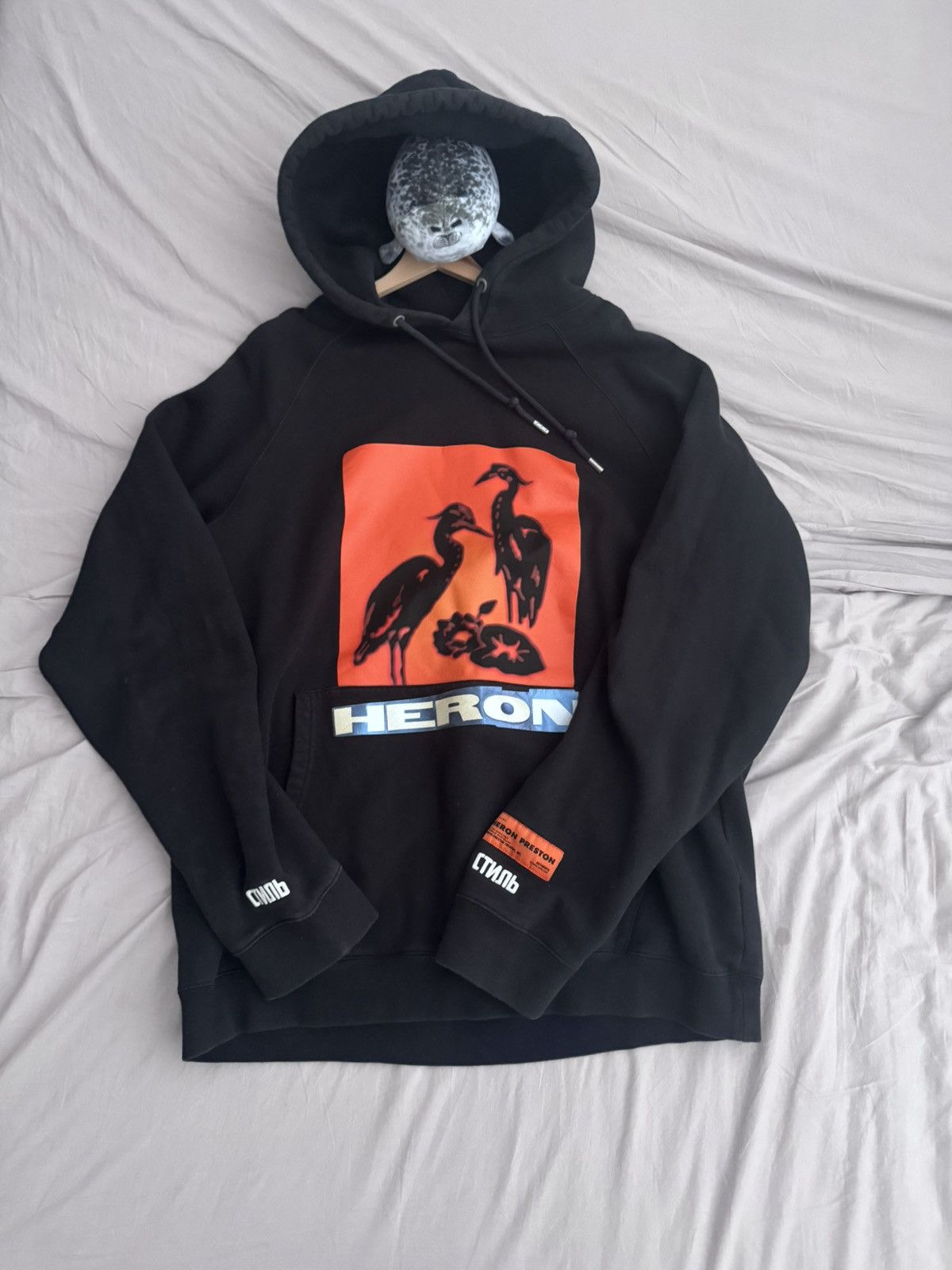 Heron Preston Heron preston black hoodie Size US XXL / EU 58 / 5 - 1 Thumbnail
