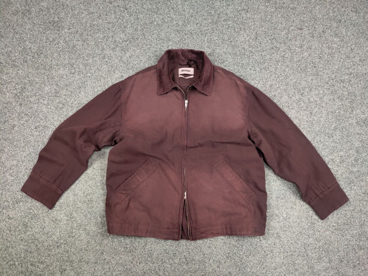 Weekday Weekday ayla twill Jacket Vintage Dark Fabric Faded Style Size US S / EU 44-46 / 1 - 15 Thumbnail