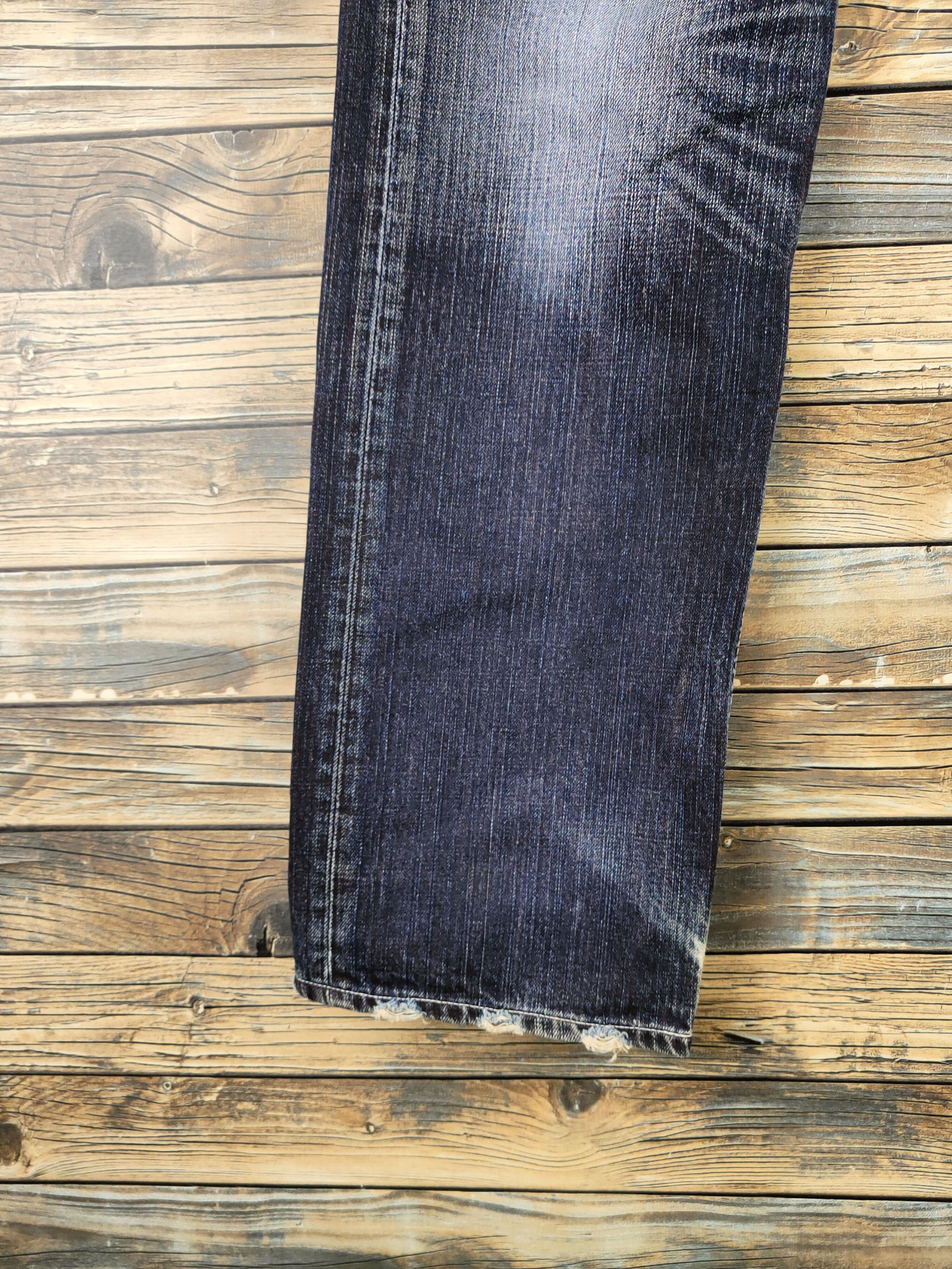 Levi's Levi's Black Distressed faded denim Jeans #S2830 Size US 29 - 4 Thumbnail
