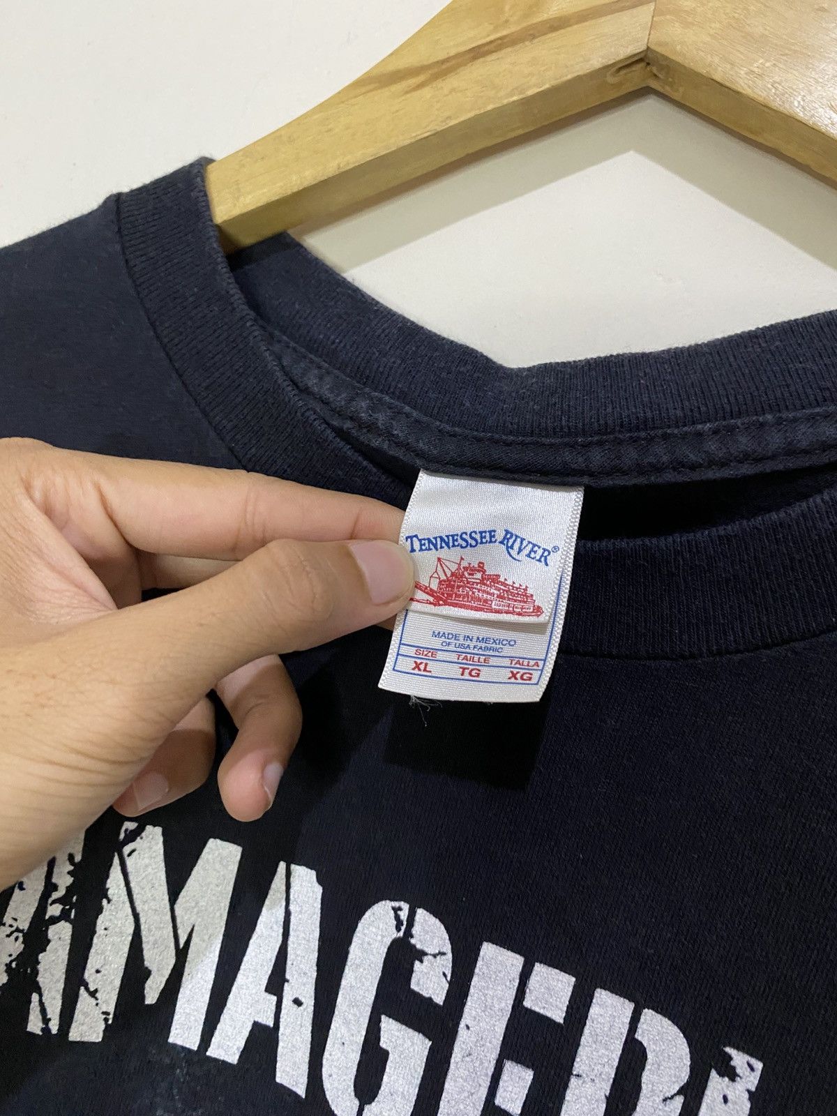 Band Tees × Vintage Vintage Damageplan T-shirt Size US XL / EU 56 / 4 - 4 Thumbnail