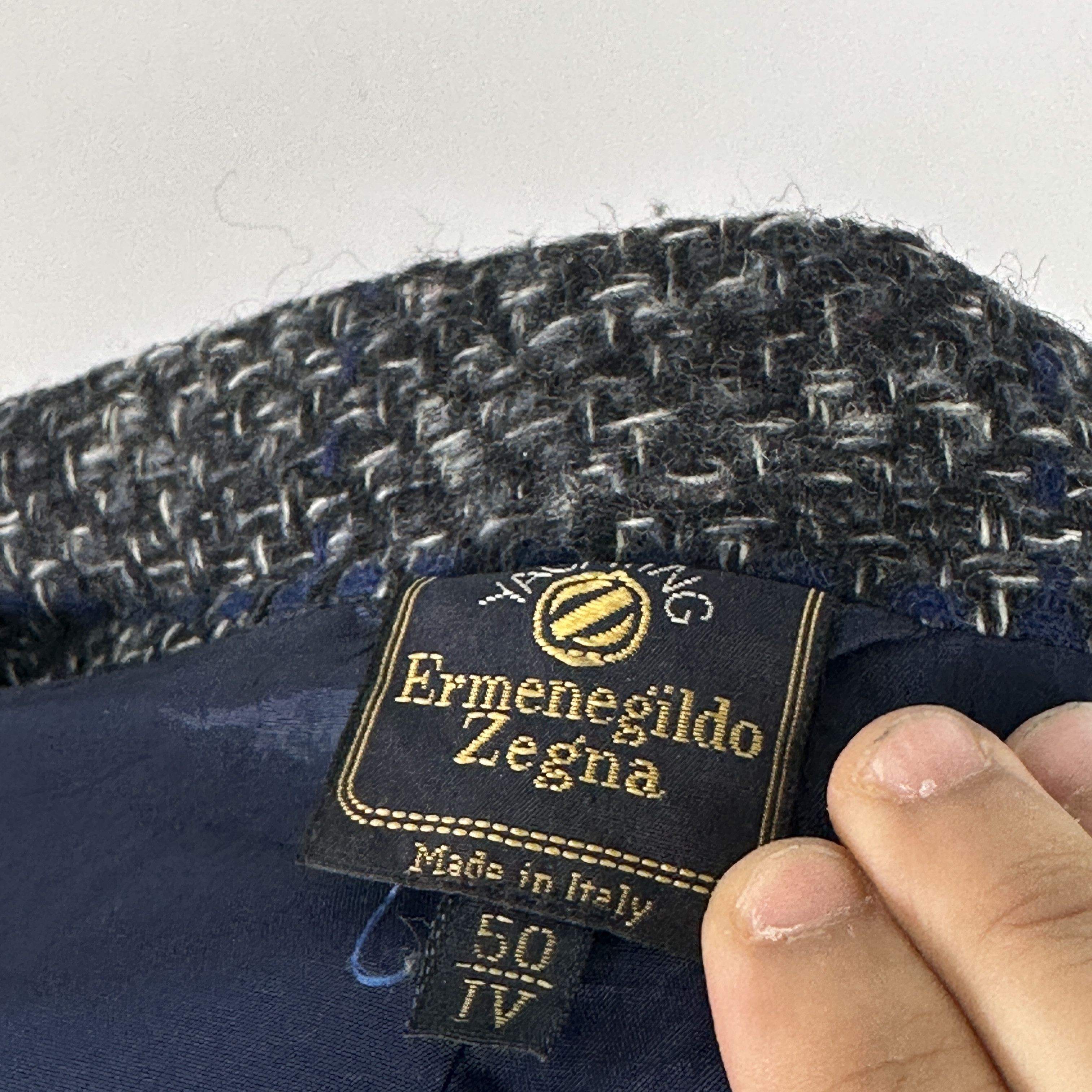 Ermenegildo Zegna Cappottino Ermenegildo Zegna fantasia quadri larghi – 50 IT Size US M / EU 48-50 / 2 - 10 Thumbnail