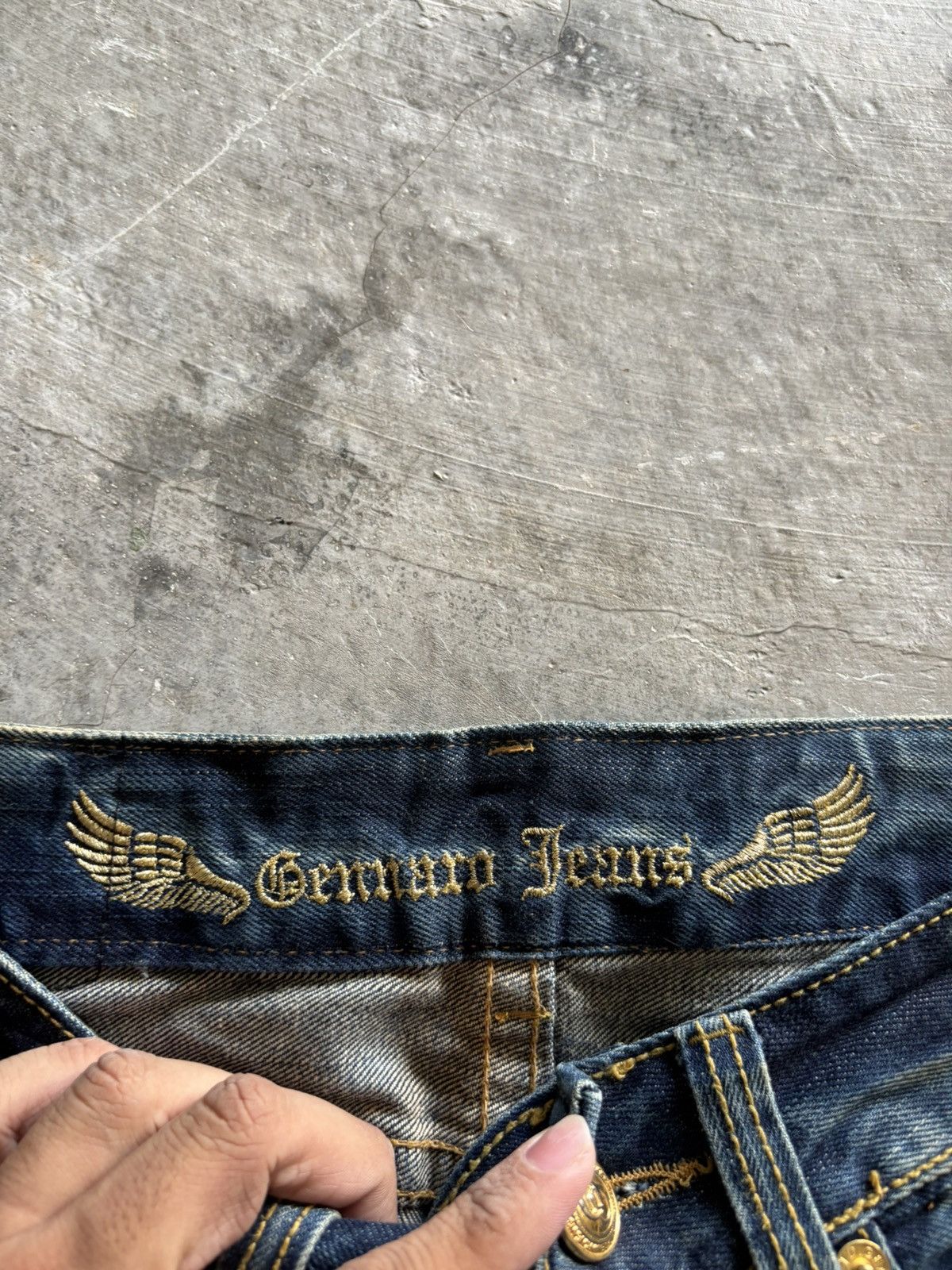 Hysteric Glamour distressed flare rusty gennaro japanese denim Size US 30 / EU 46 - 5 Thumbnail
