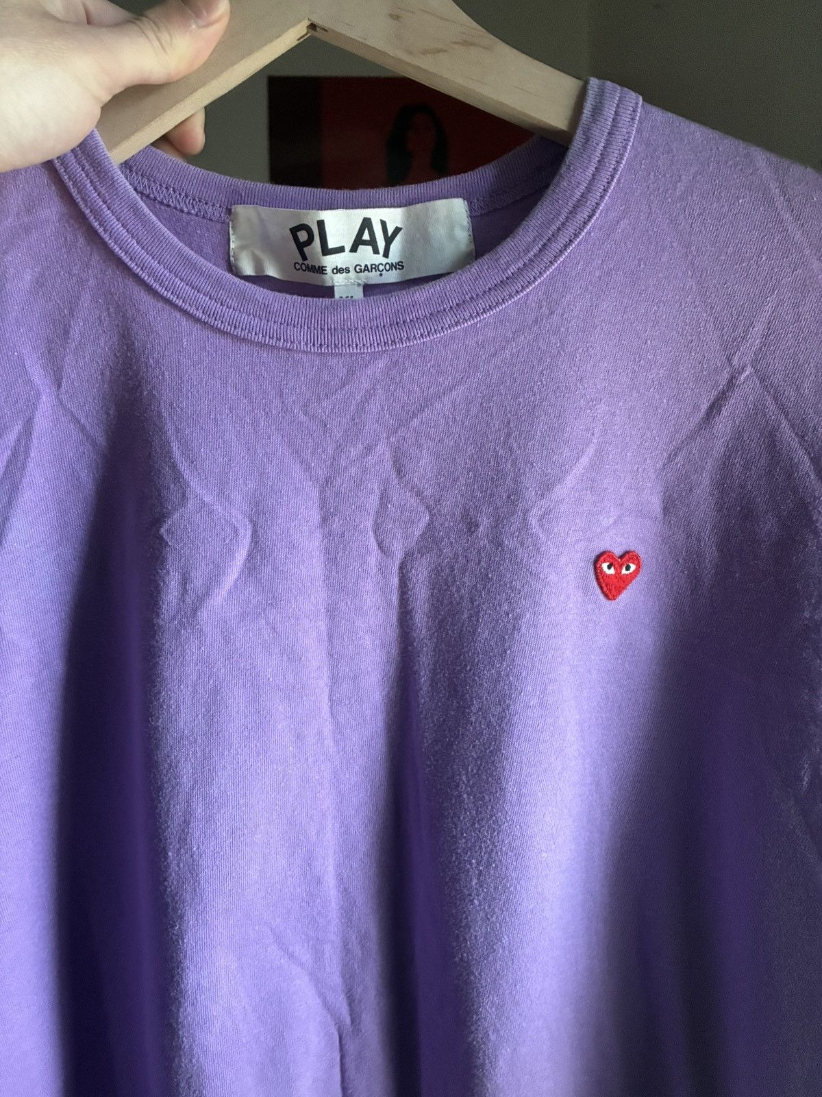 CDG by Comme des Garcons Multi panel CDG heart long sleeve Size US XL / EU 56 / 4 - 3 Thumbnail
