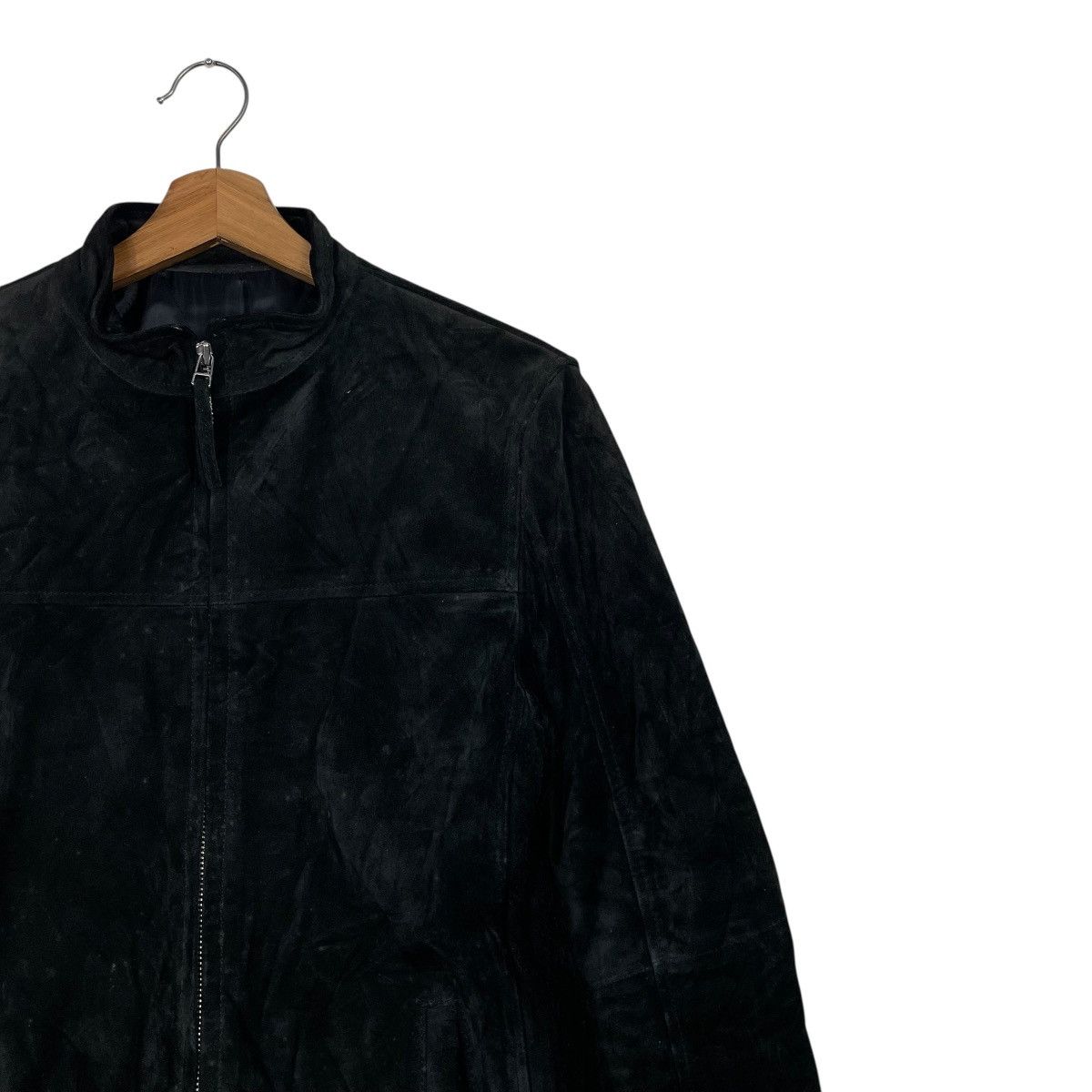 ABAHOUSE Abahouse Suede Leather Jacket Size US M / EU 48-50 / 2 - 5 Thumbnail