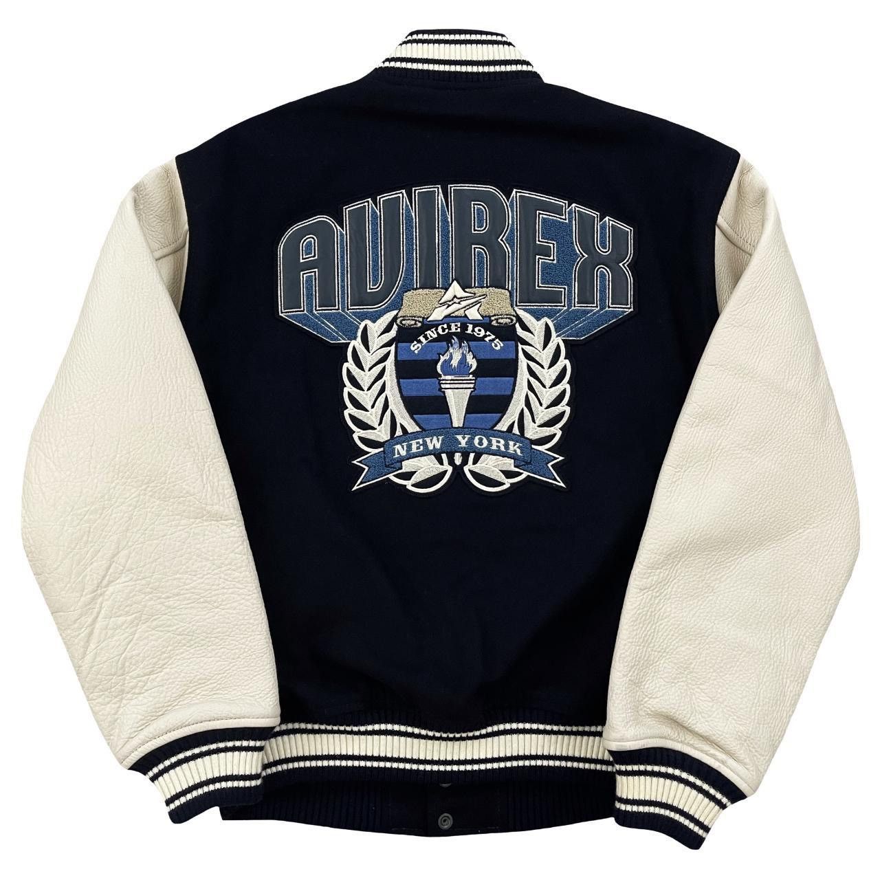 Avirex Avirex Leather Varsity Jacket Size US M / EU 48-50 / 2 - 1 Thumbnail