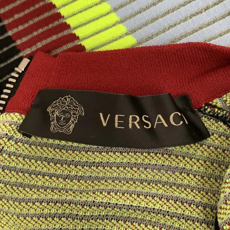 Versace Versace Color-Blocked Nylon Dress Size S . Size S / US 4 / IT 40 - 5 Thumbnail