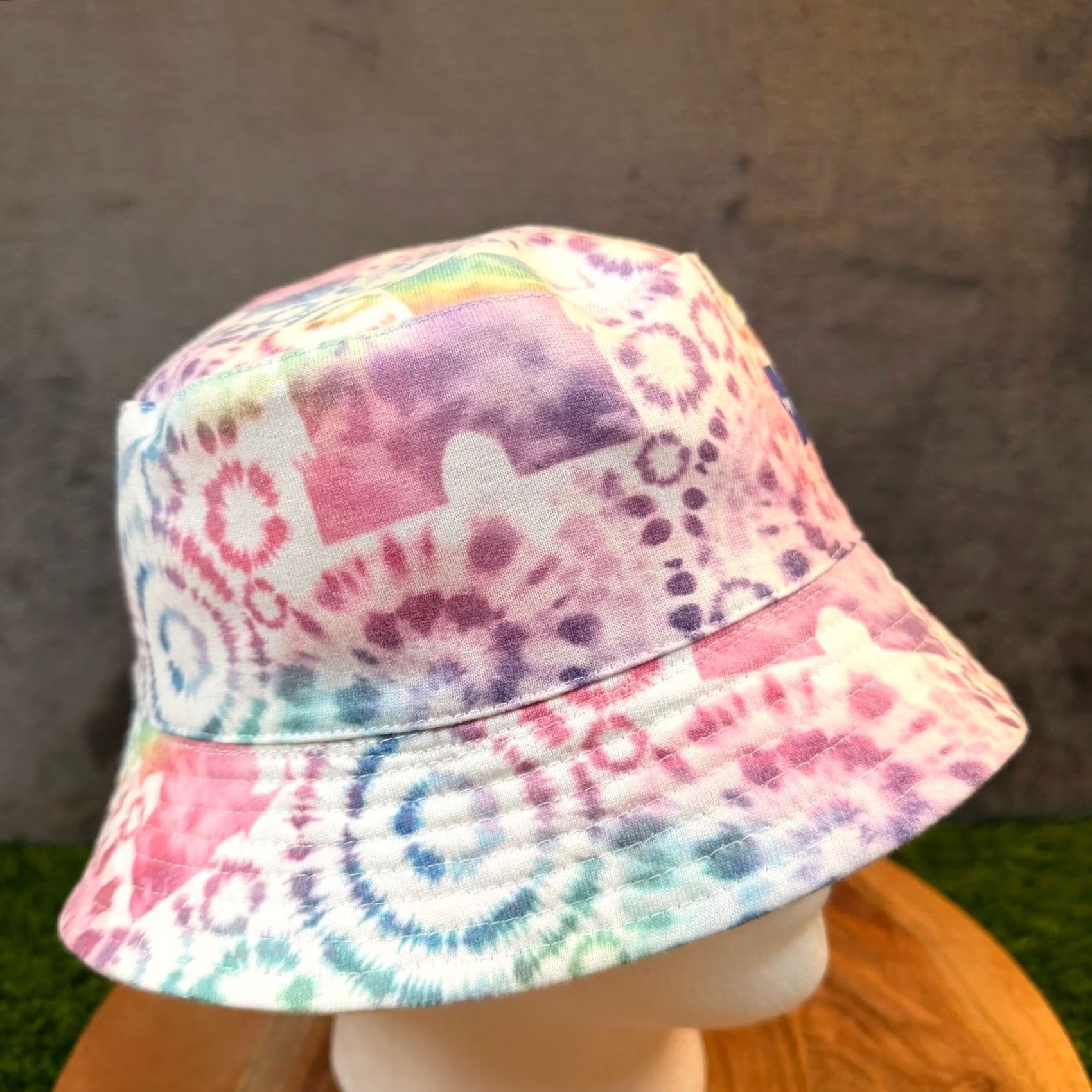 Disney Disney Spirit Jersey Bucket Hat Womens One Size Multicolor Tie Dye Reversible Size ONE SIZE - 3 Thumbnail
