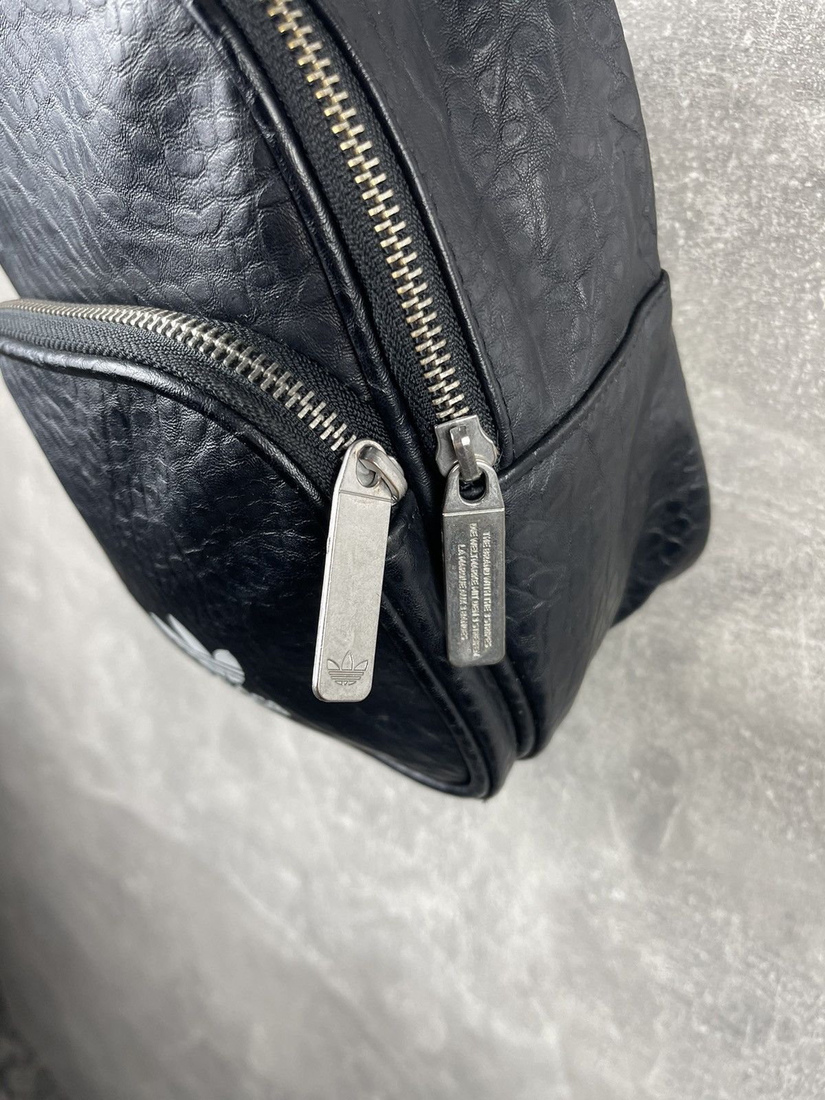 Adidas Adidas Originals Mini Leather Backpack with Chain Strap Size ONE SIZE - 8 Thumbnail