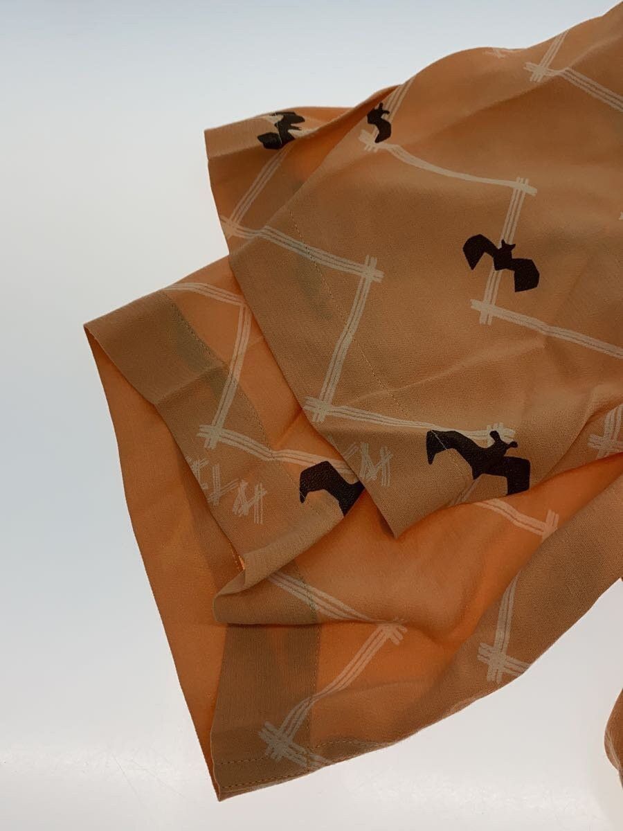 Visvim Orange Rayon Copa Bats Shirt Size US S / EU 44-46 / 1 - 6 Thumbnail
