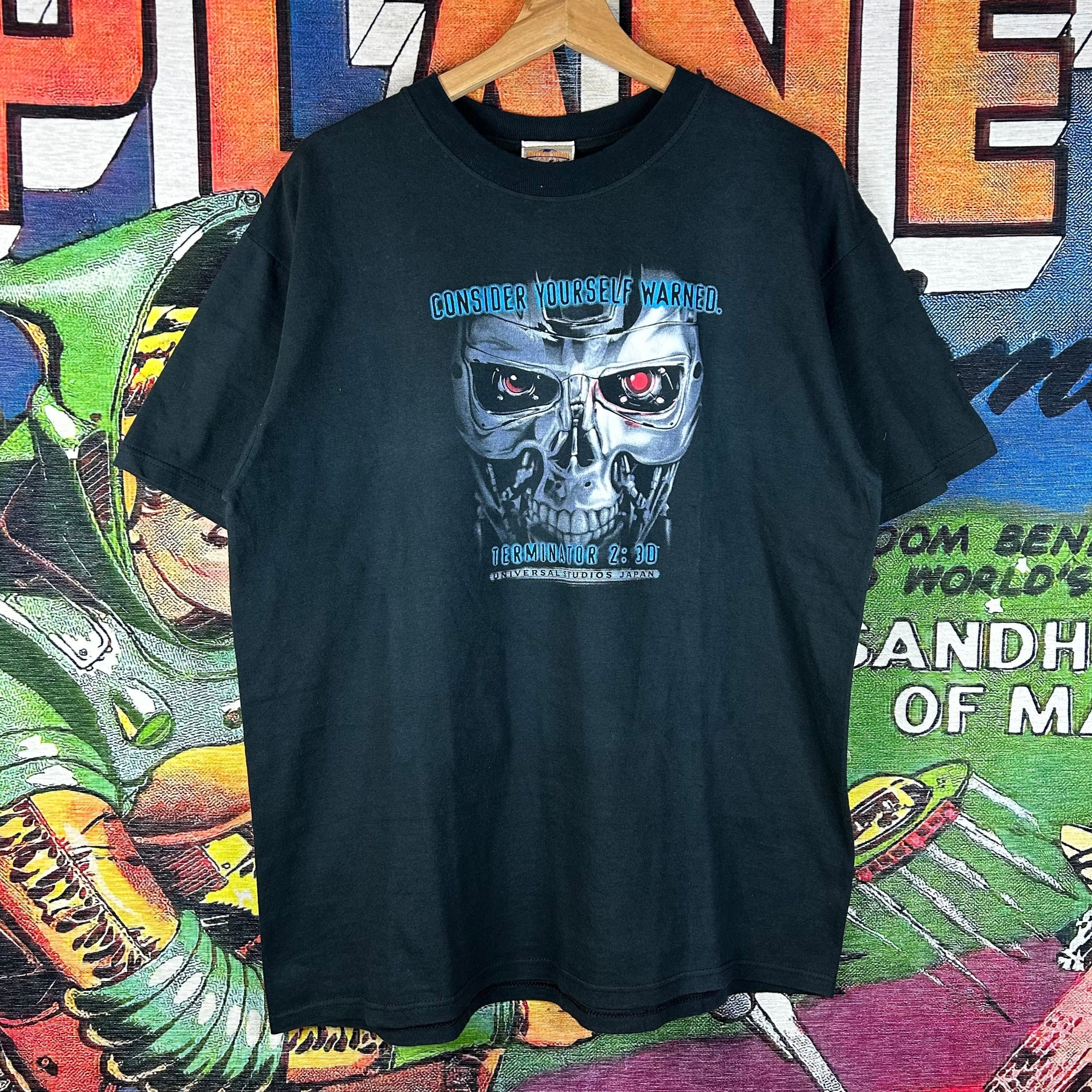 Universal Studios × Vintage Vintage 2002 Terminator 2 Universal Studios Japan Tee Size L Size US L / EU 52-54 / 3 - 1 Thumbnail