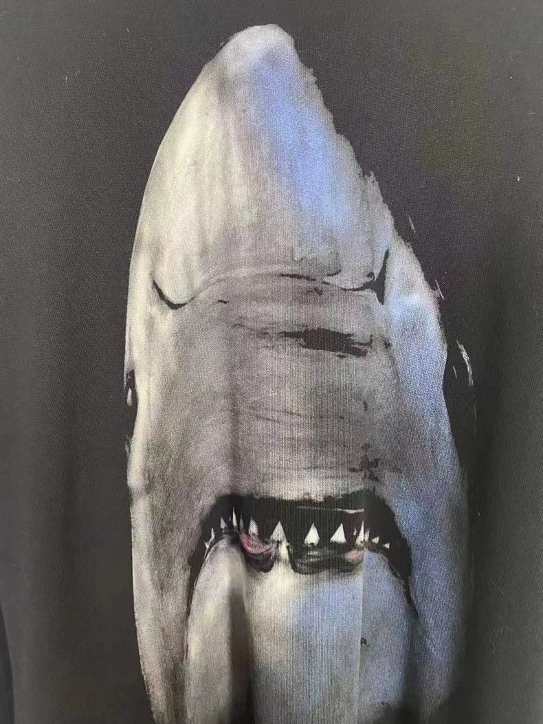 Givenchy Givenchy Shark Hooded Sweatshirt 2506-Nextarrow Size US XL / EU 56 / 4 - 4 Thumbnail