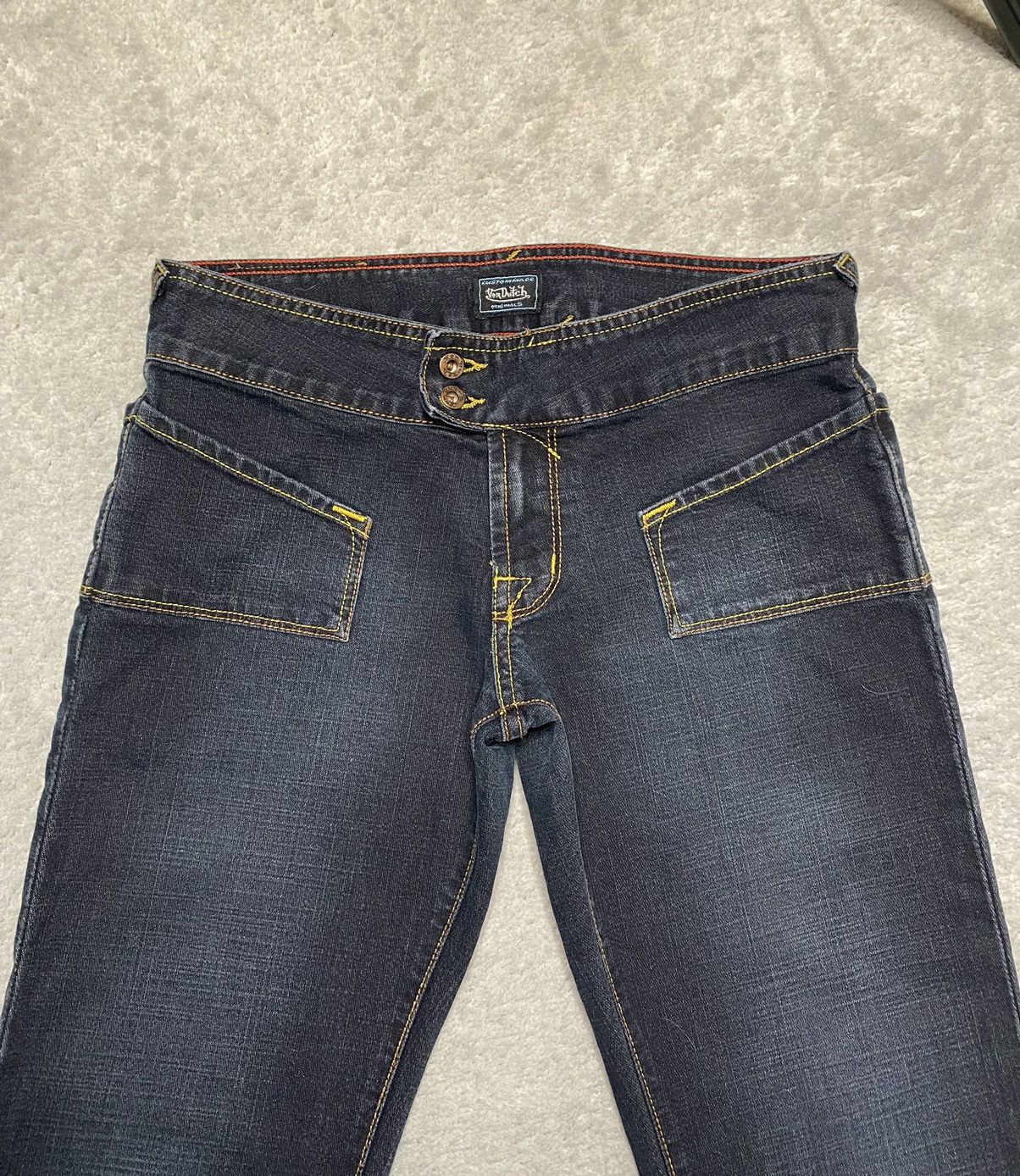 Von Dutch Vintage Y2k Von Dutch Low Rise Denim Blue Jeans Skinny y2k Size 25" / US 0 / IT 36 - 3 Thumbnail