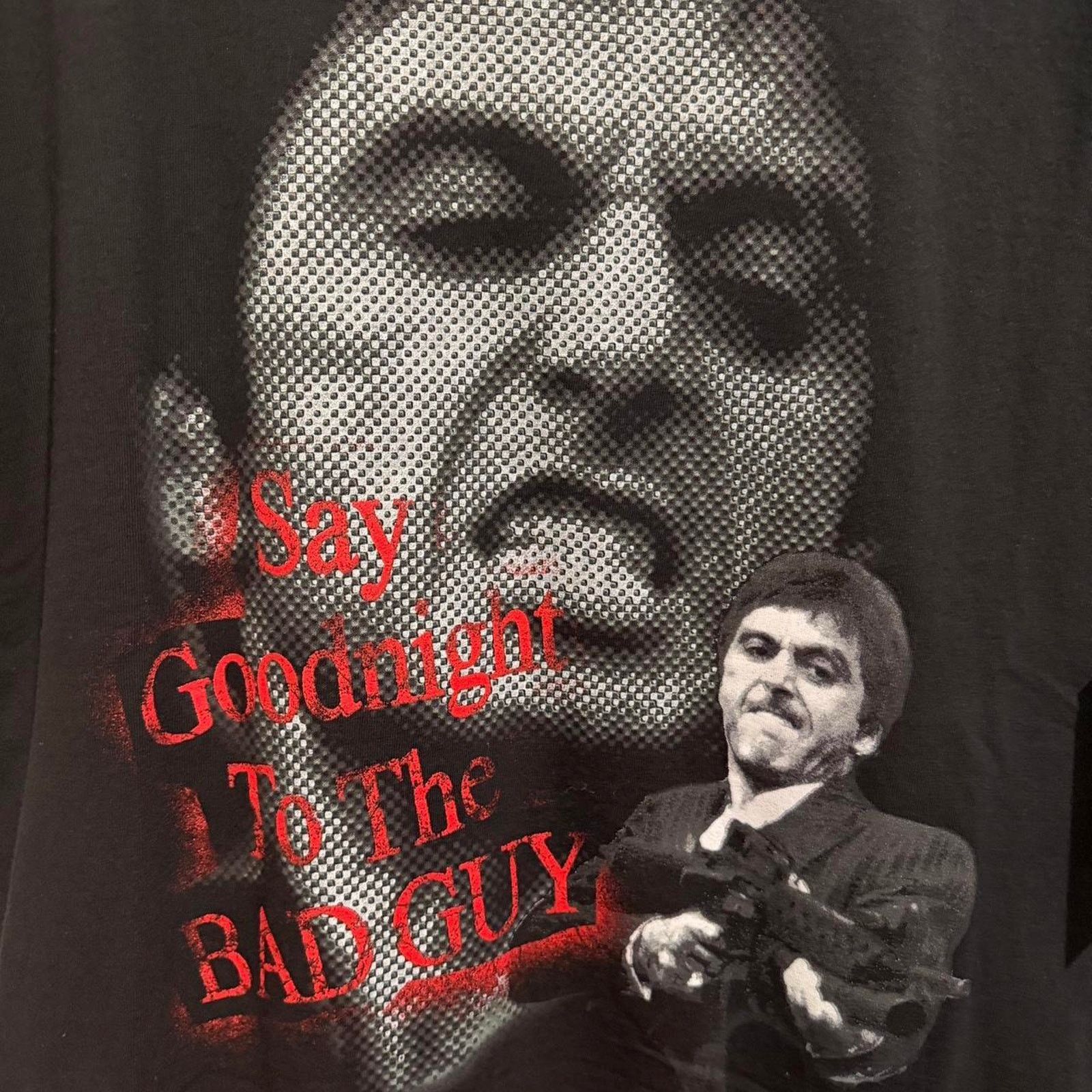 Vintage Vintage y2k scarface say goodnight Size US L / EU 52-54 / 3 - 2 Thumbnail