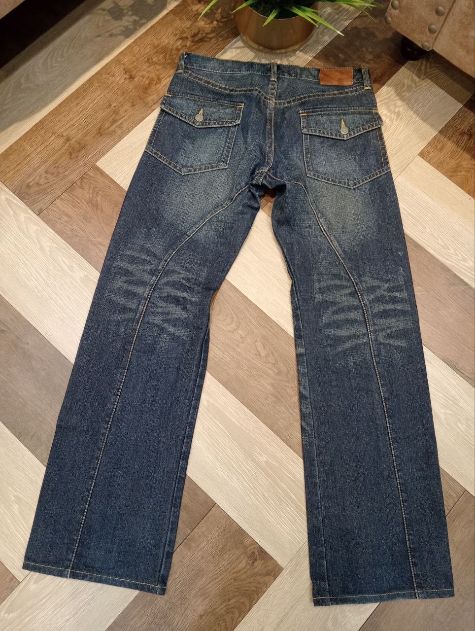 Takeo Kikuchi TAKEO KIKUCHI JAPAN WIDE LEG BLUE DENIM JEANS - SIZE 2 Size US 32 / EU 48 - 11 Thumbnail