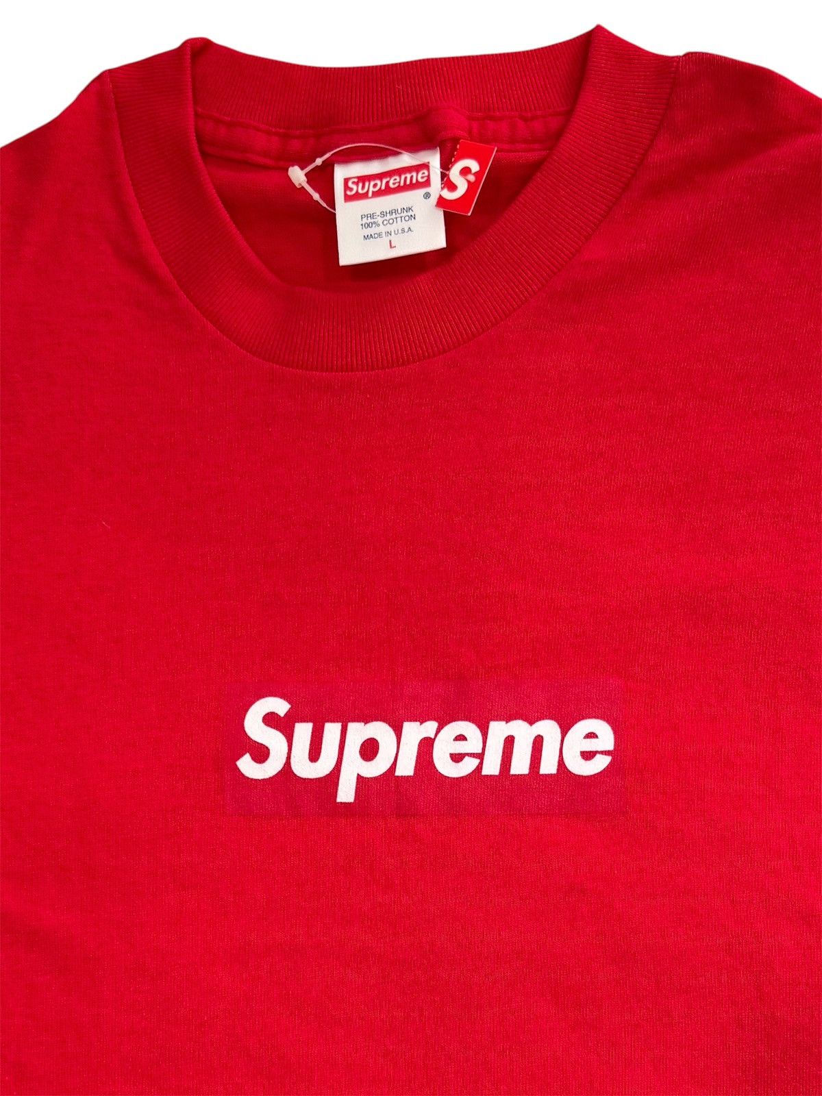 Supreme Supreme Red Box Logo Tee 1999 Size US L / EU 52-54 / 3 - 1 Thumbnail