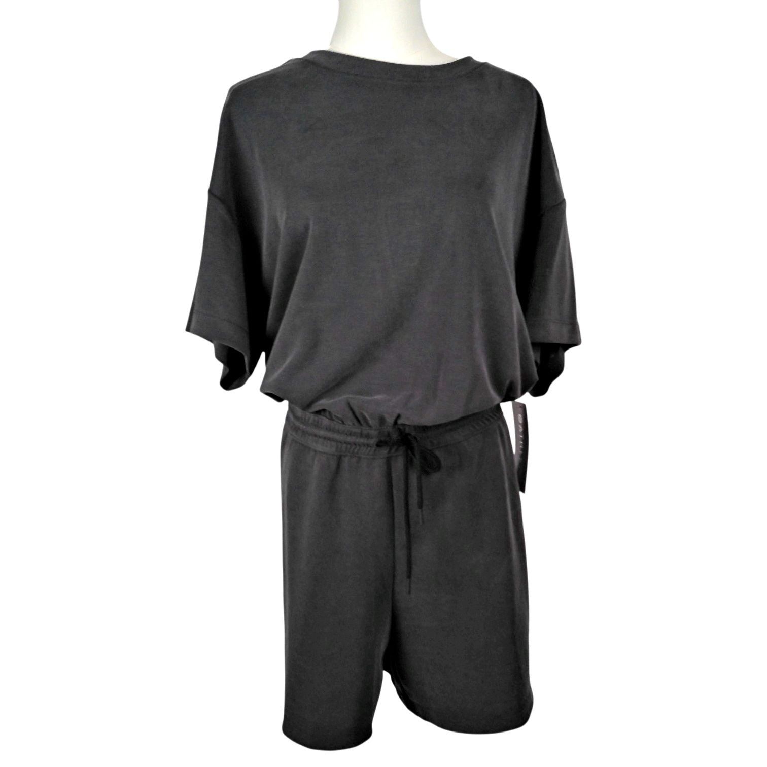 Athleta Athleta Seasoft Romper Black XL NWT Athleisure Size XL / US 12-14 / IT 48-50 - 3 Thumbnail