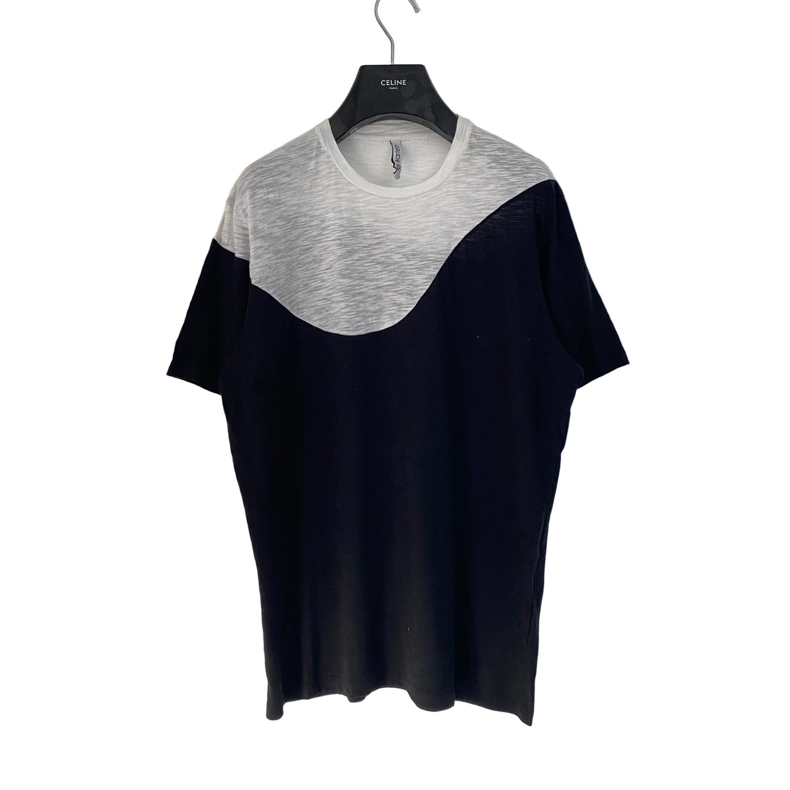Neil Barrett Black and White Colourblock T-Shirt Size US S / EU 44-46 / 1 - 1 Thumbnail