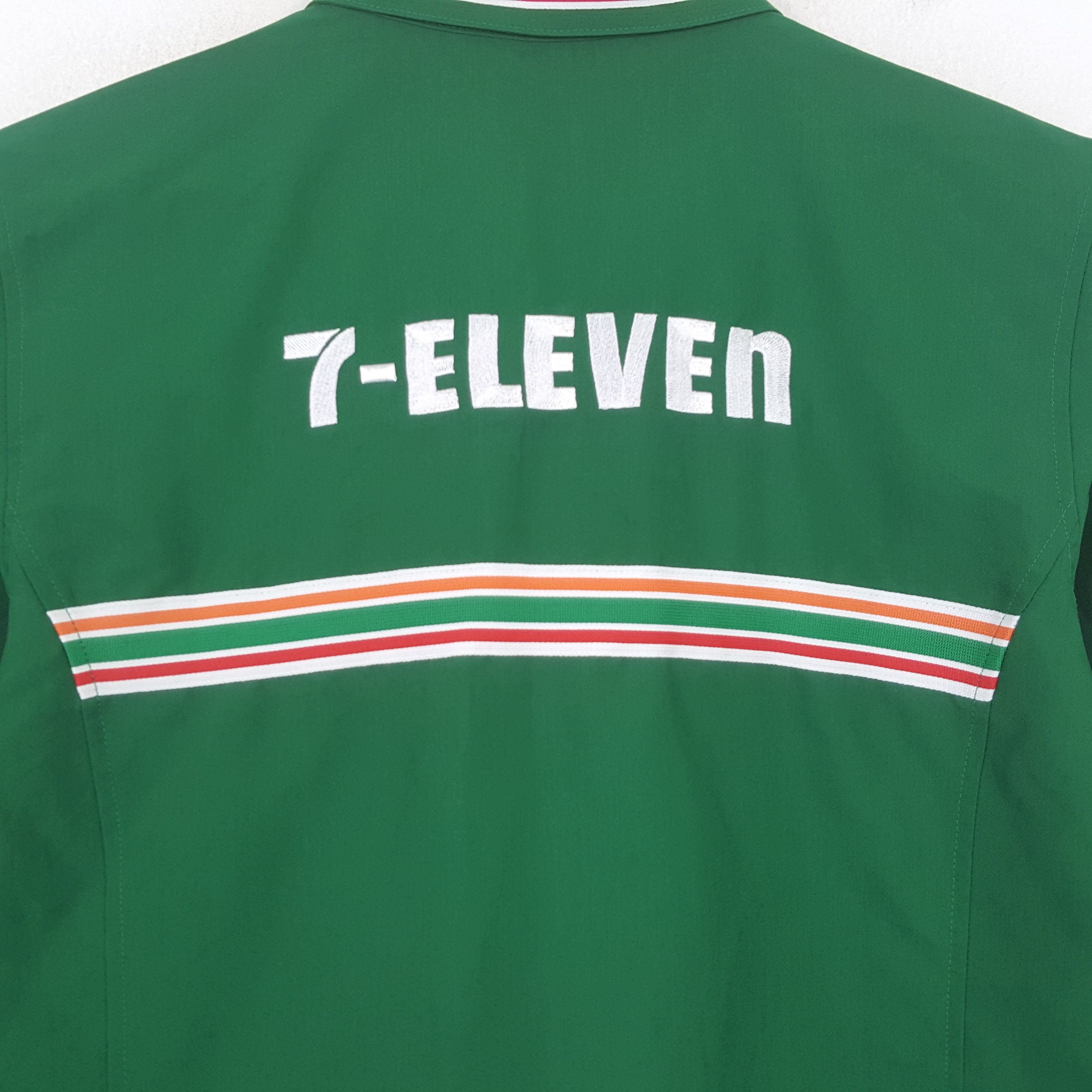 Japanese Brand × Vintage Vintage 7-ELEVEN Japan Workers Uniform Shirt Jacket C285N7 Size US M / EU 48-50 / 2 - 4 Thumbnail