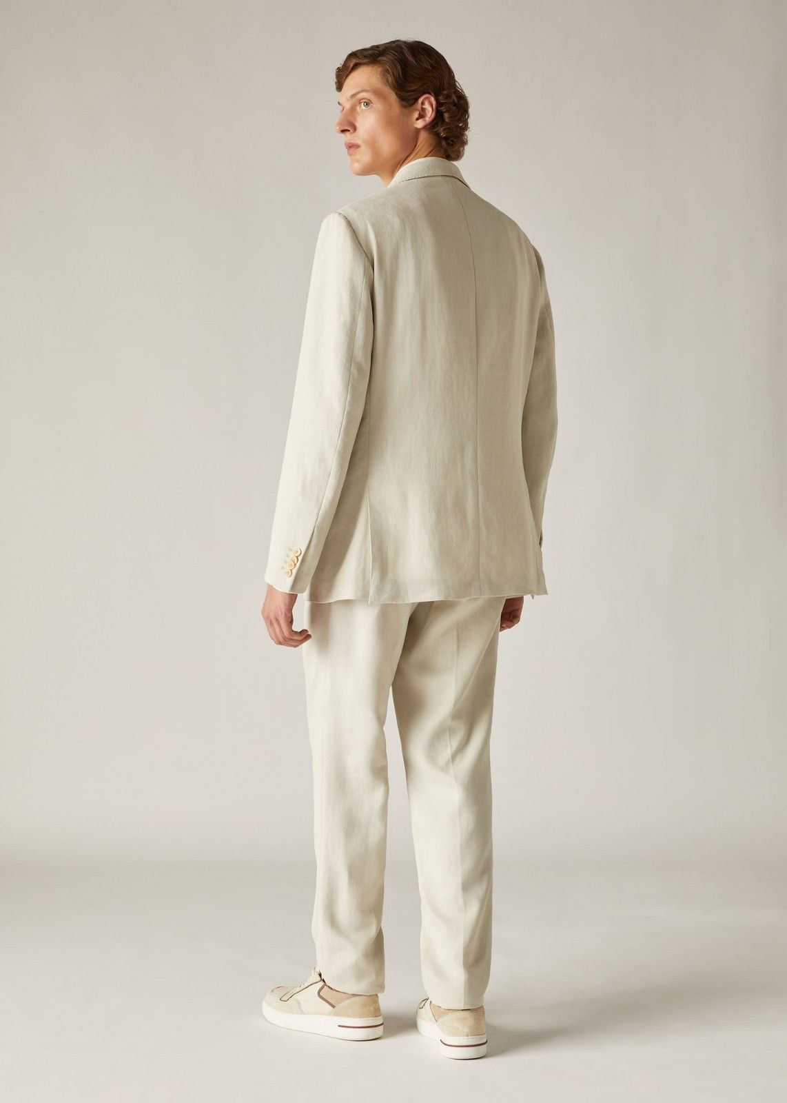 Loro Piana o1srvl11e0924 Torino Jacket in Off White Size US M / EU 48-50 / 2 - 5 Thumbnail