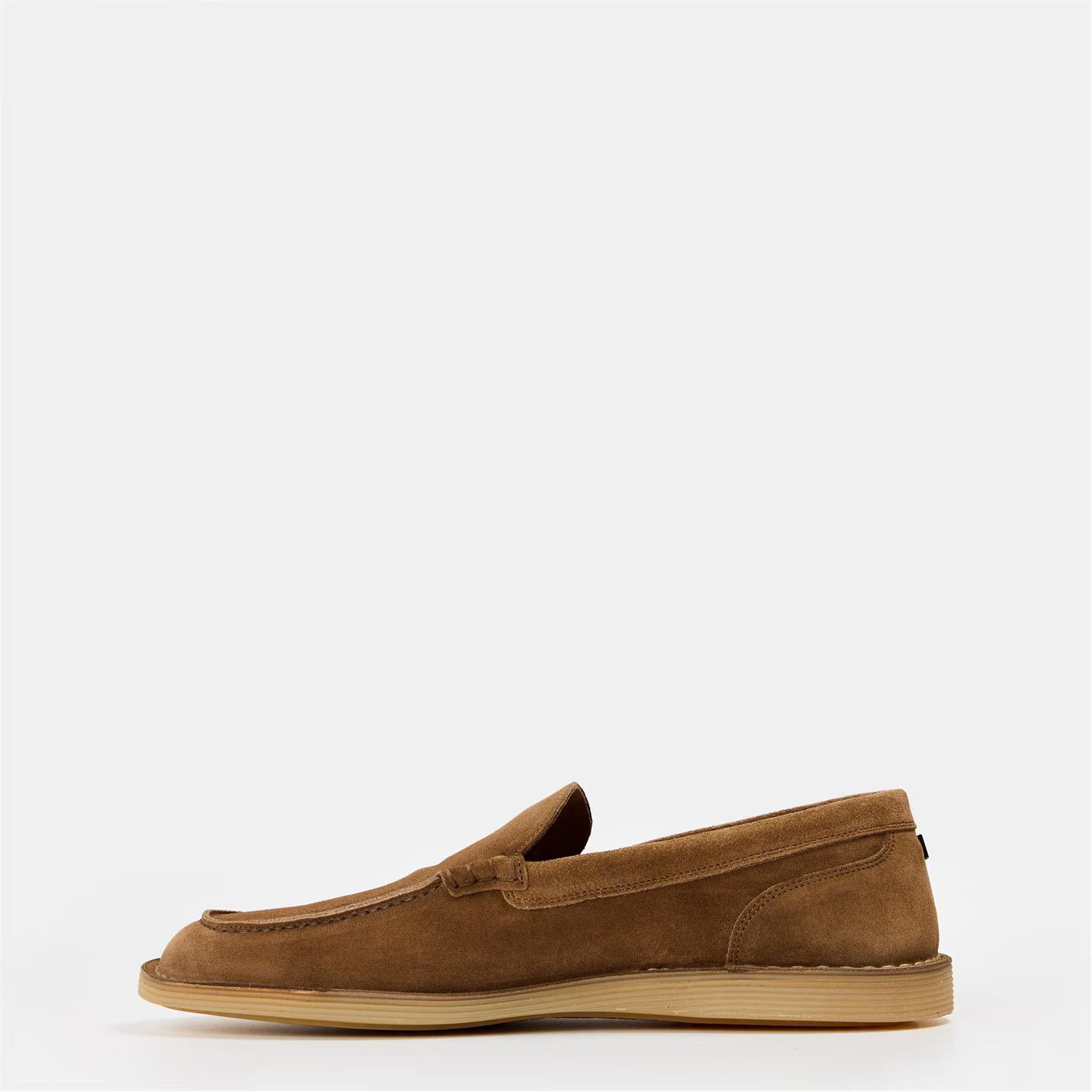 Dolce & Gabbana o1g2r1mq0426 Crepe Textured Slip-On Loafers in Brown Size US 10 / EU 43 - 6 Thumbnail