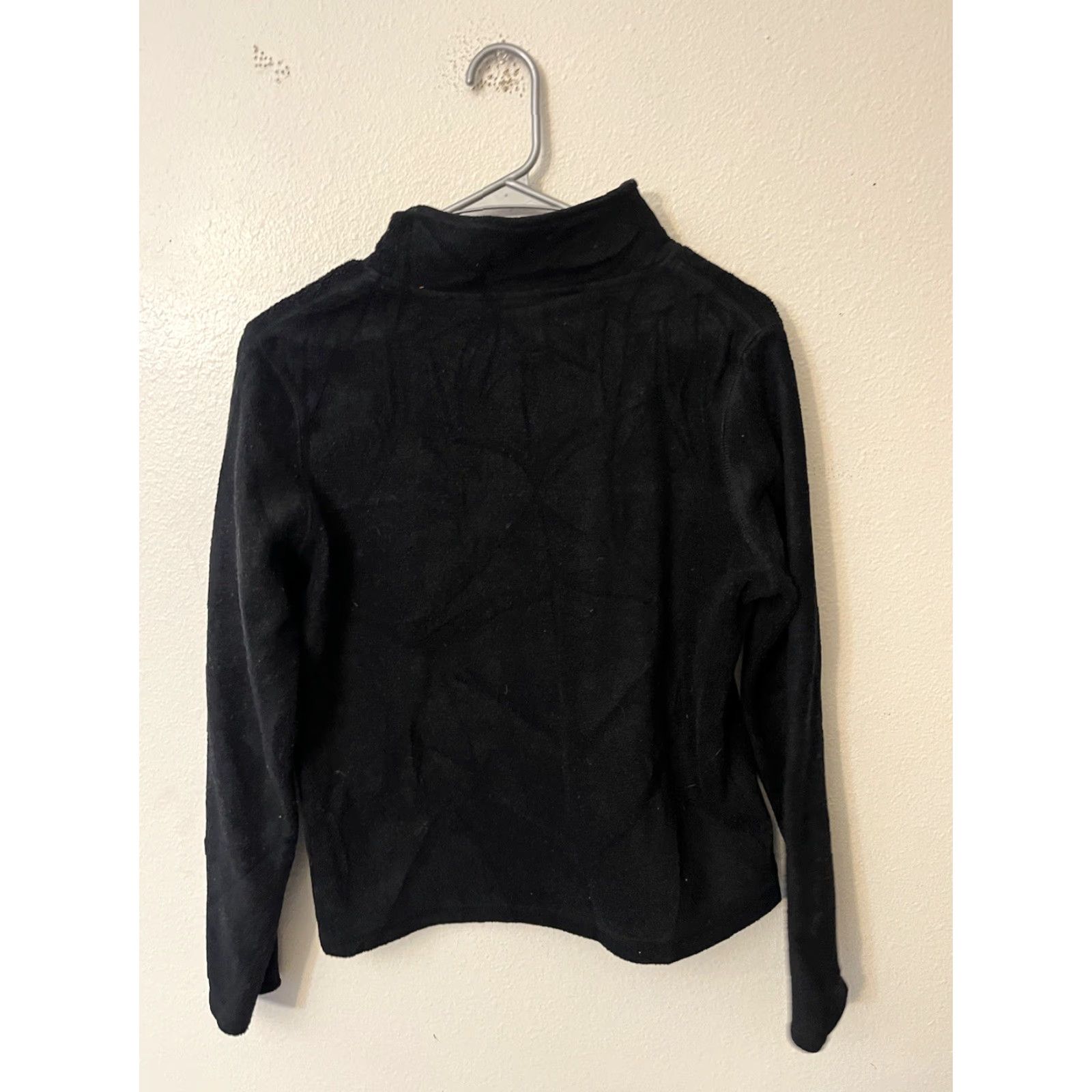 Levi's Levi's Men's Red Tab Fleece Jacket Size Med 1/4 Zip Black Polyester Fall Spring Size US M / EU 48-50 / 2 - 5 Thumbnail