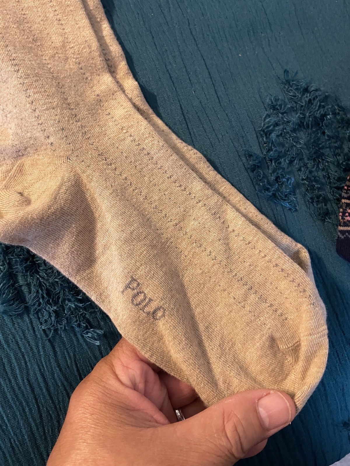 Polo Ralph Lauren 2 pairs of Polo Dress socks Nwot Size ONE SIZE - 7 Thumbnail