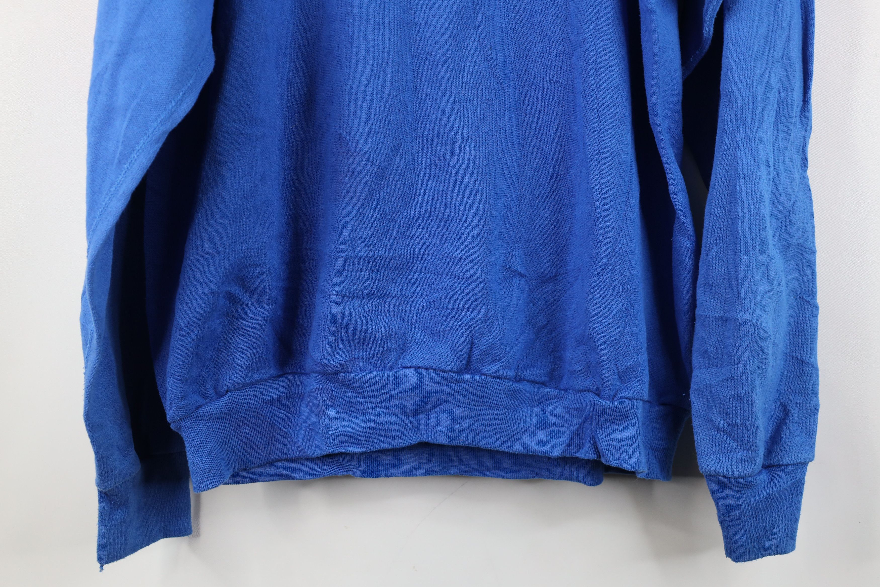 Vintage Vintage 90s Greatest Hunter Hunting Sweatshirt Blue USA Size US XL / EU 56 / 4 - 15 Thumbnail