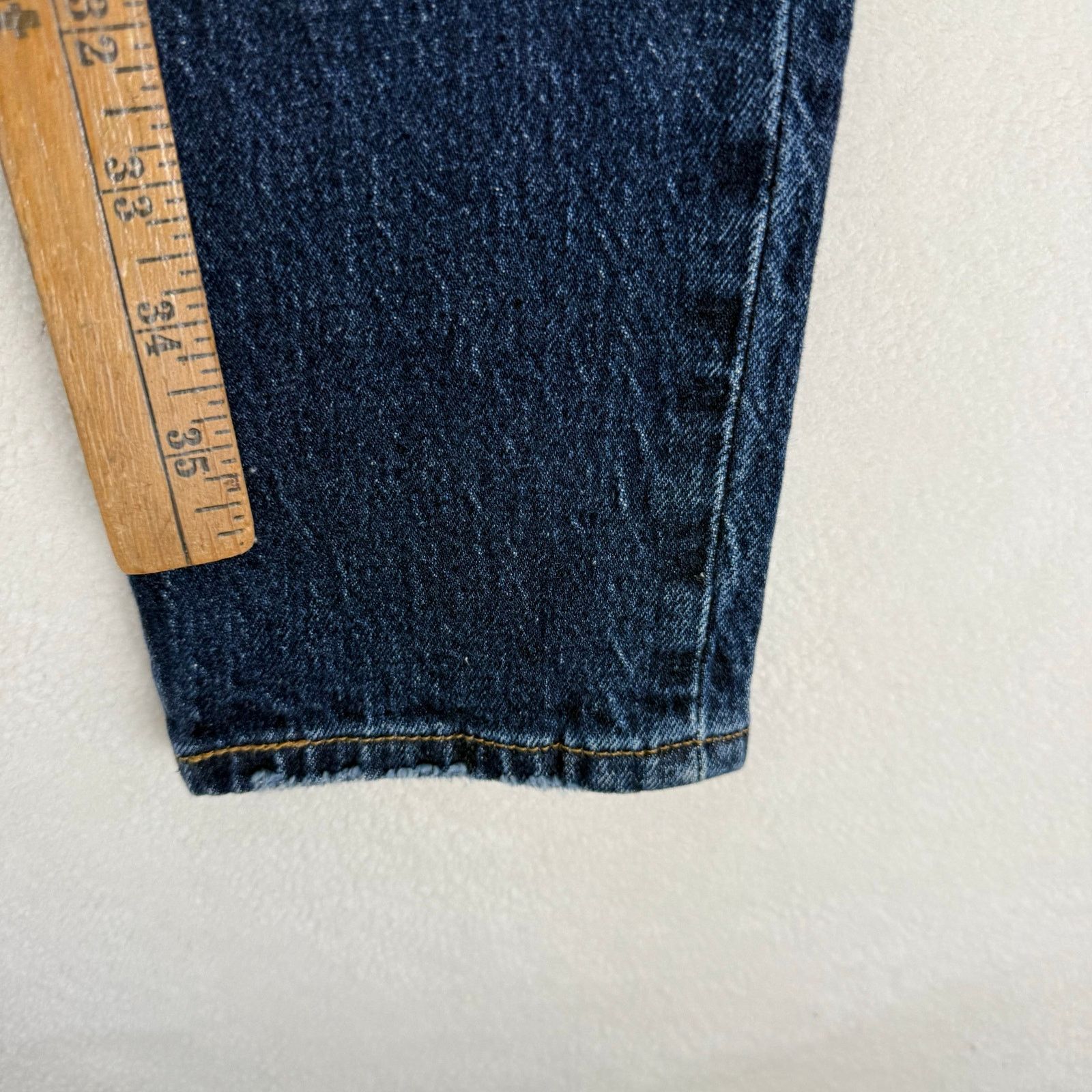 Levi's LEVI'S 501 SKINNY WOMEN'S 25X30 DARK WASH DENIM Size 25" / US 0 / IT 36 - 5 Thumbnail