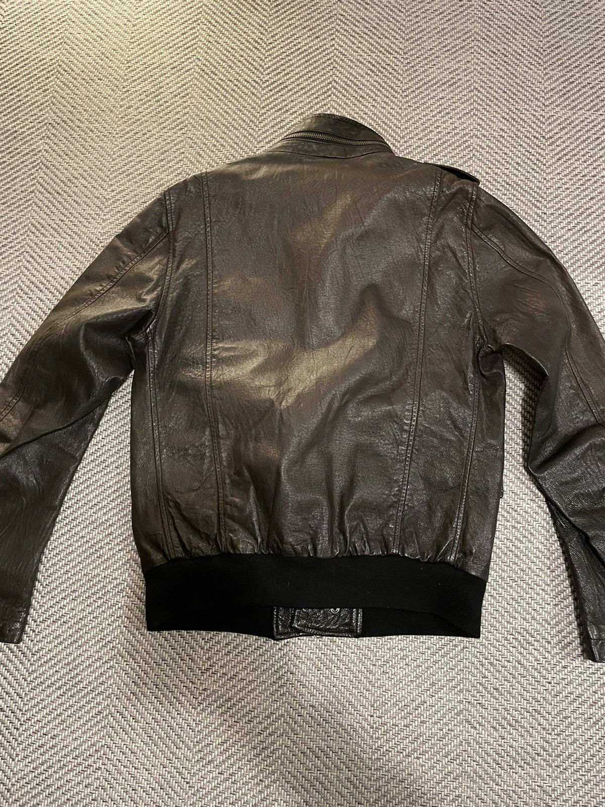 Japanese Brand × Vintage 291295 HOMME 4 POCKETS PIG LEATHER JACKET Size US M / EU 48-50 / 2 - 9 Thumbnail