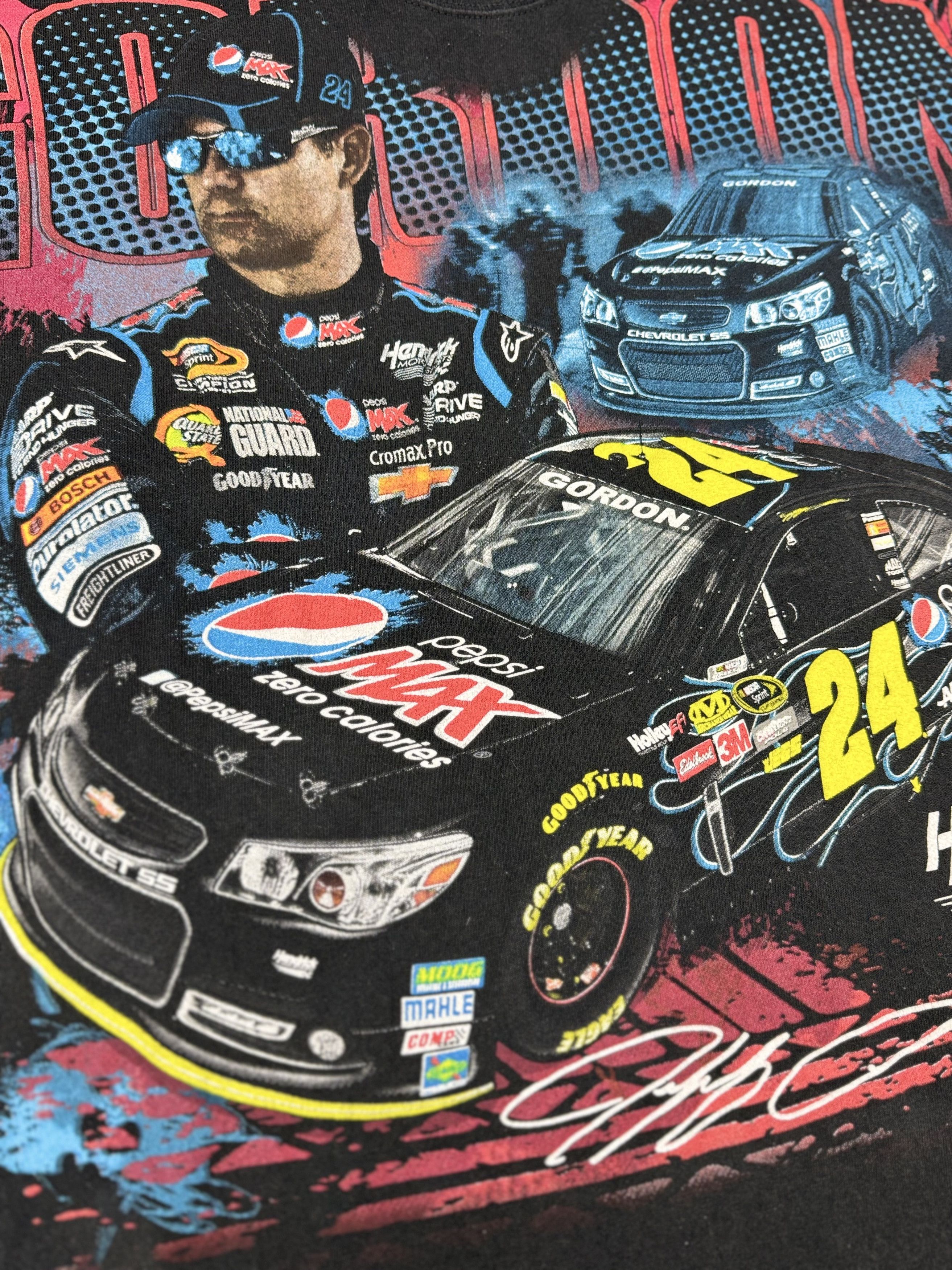 NASCAR Jeff Gordon AOP Racing Tee #24 Pepsi AARP Hendrick Moto Size US XL / EU 56 / 4 - 2 Thumbnail