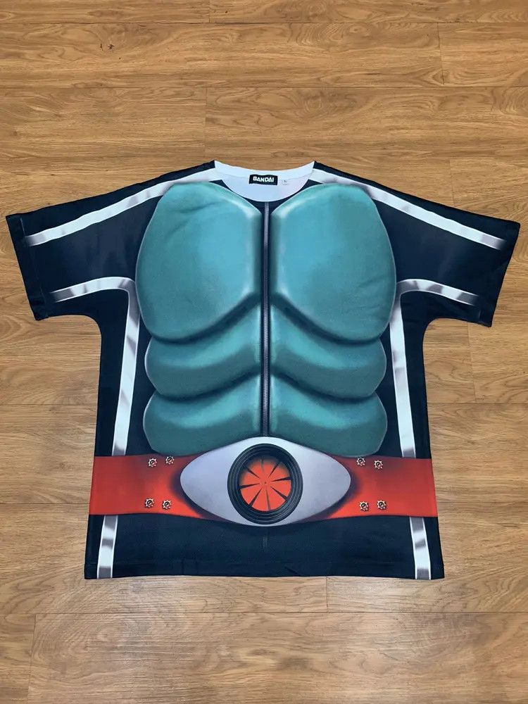 Vintage VIBTAGE KAMEN RIDER PRINT 3D MUSCLE T SHIRT Size US L / EU 52-54 / 3 - 1 Thumbnail