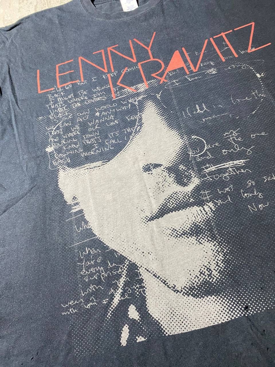 Band Tees × Vintage Vintage Lenny Kravitz Europa America tour Band Tees XL Size US XL / EU 56 / 4 - 4 Thumbnail