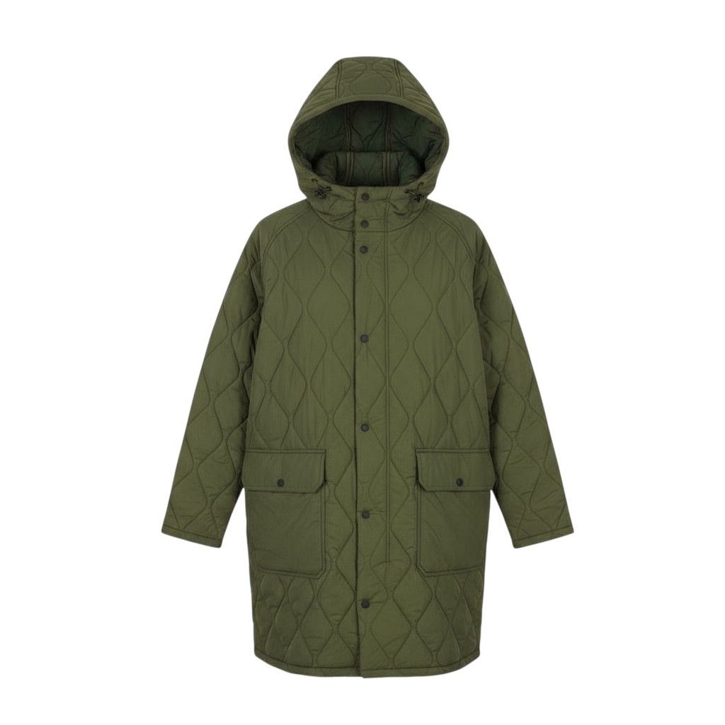 Gant QUILTED LONG XL Racing Green Hooded Jacket 87269 Size US XL / EU 56 / 4 - 1 Thumbnail