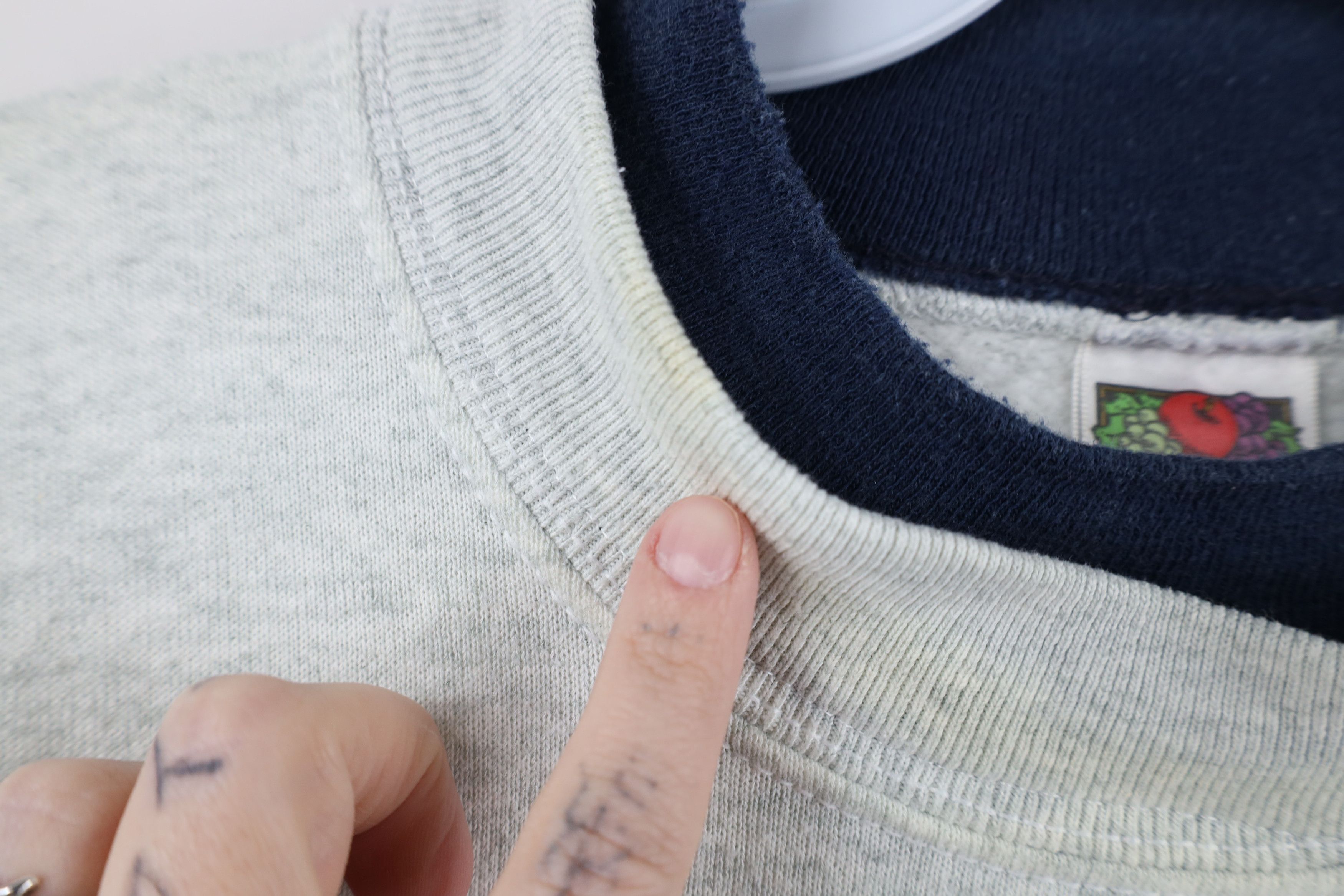 Vintage Vintage 90s Streetwear Spell Out Golf Layered Sweatshirt Size US XXL / EU 58 / 5 - 8 Thumbnail