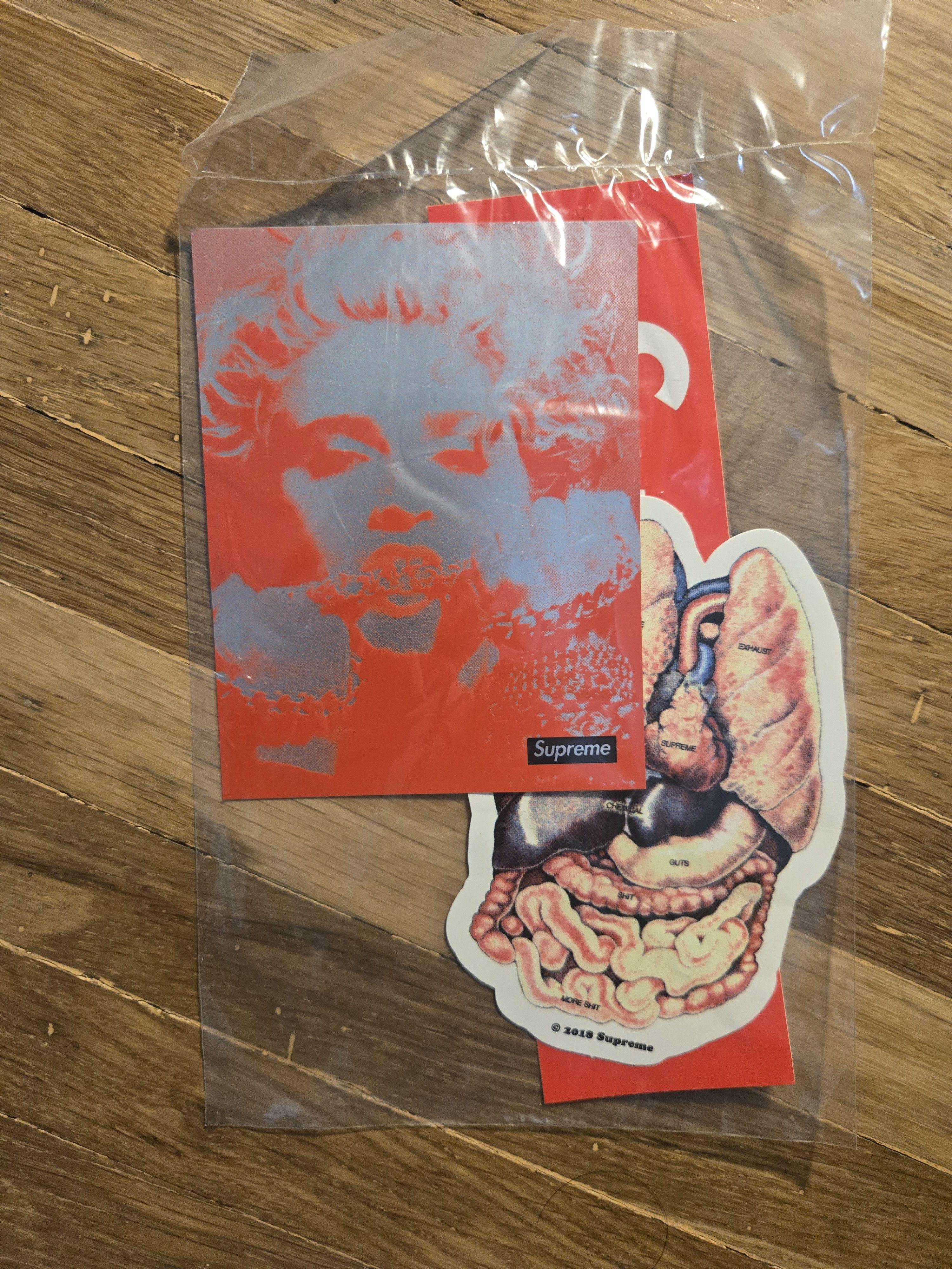 Supreme Madonna & Guts sticker pack Size ONE SIZE - 1 Preview