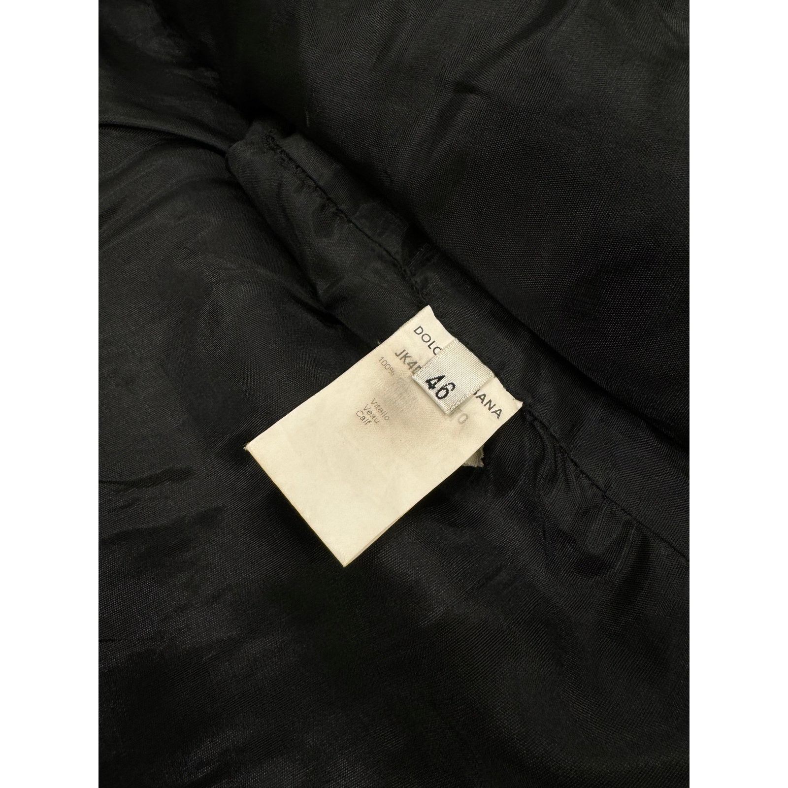 Dolce & Gabbana S/S 2001 Dolce & Gabbana biker leather jacket Size M / US 6-8 / IT 42-44 - 12 Thumbnail