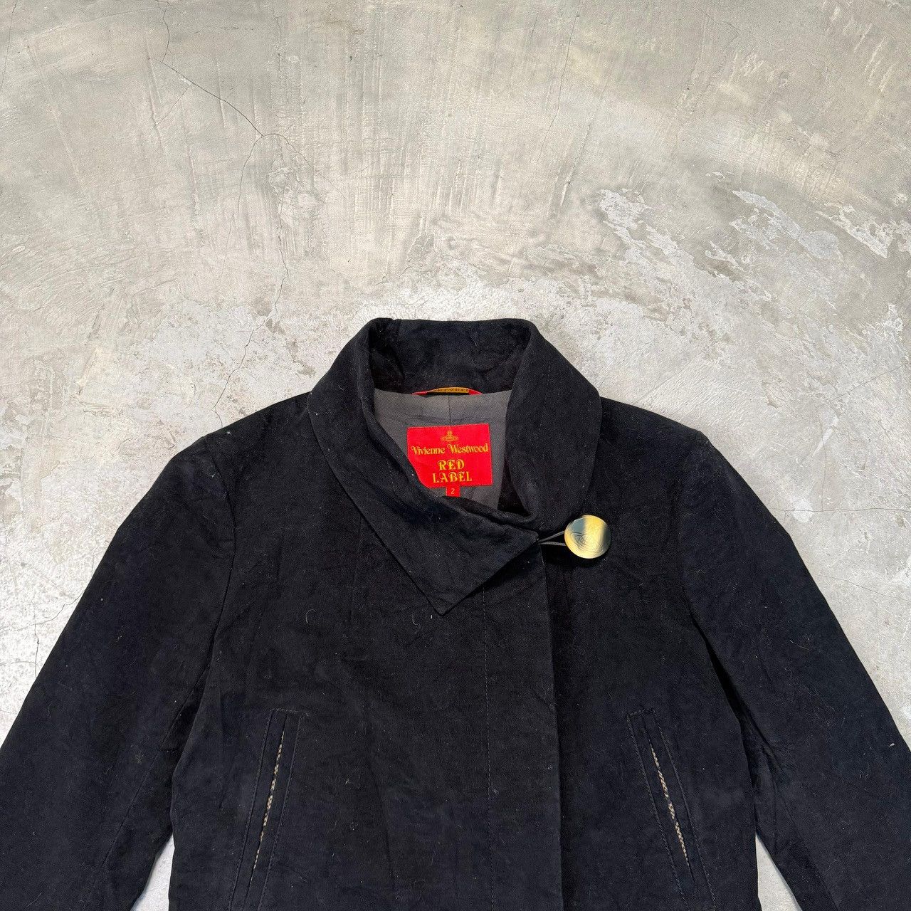 Vivienne Westwood VIVIENNE WESTWOOD Red Label Iconic Heart Wool Coat Size XS / US 0-2 / IT 36-38 - 3 Thumbnail